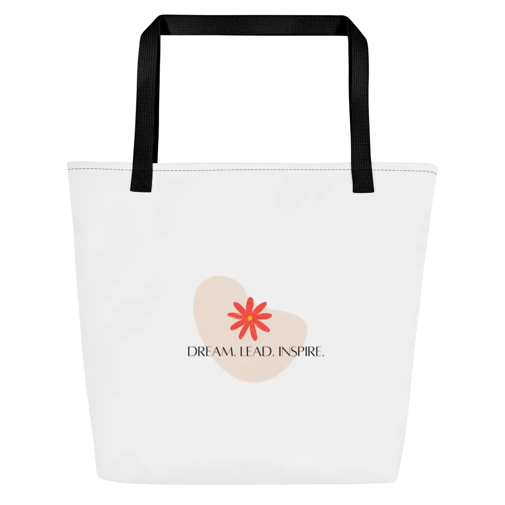 Large Tote Bag w/ Pocket LTFB0136 product image (1)