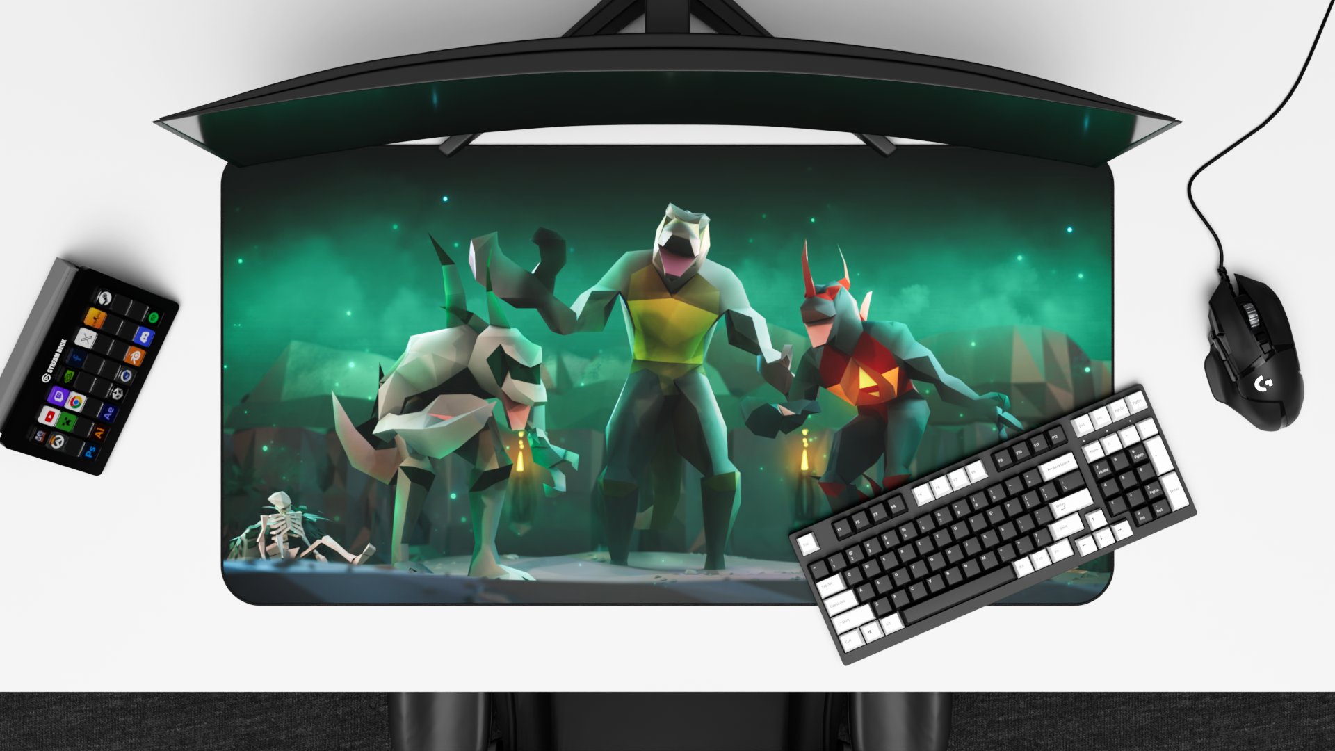 Dagannoth Kings | Large 3D Desk Mat product image (3)