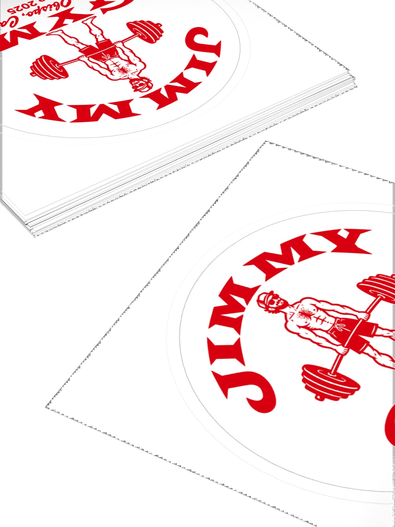 The Jimmy Gym Sticker product image (4)
