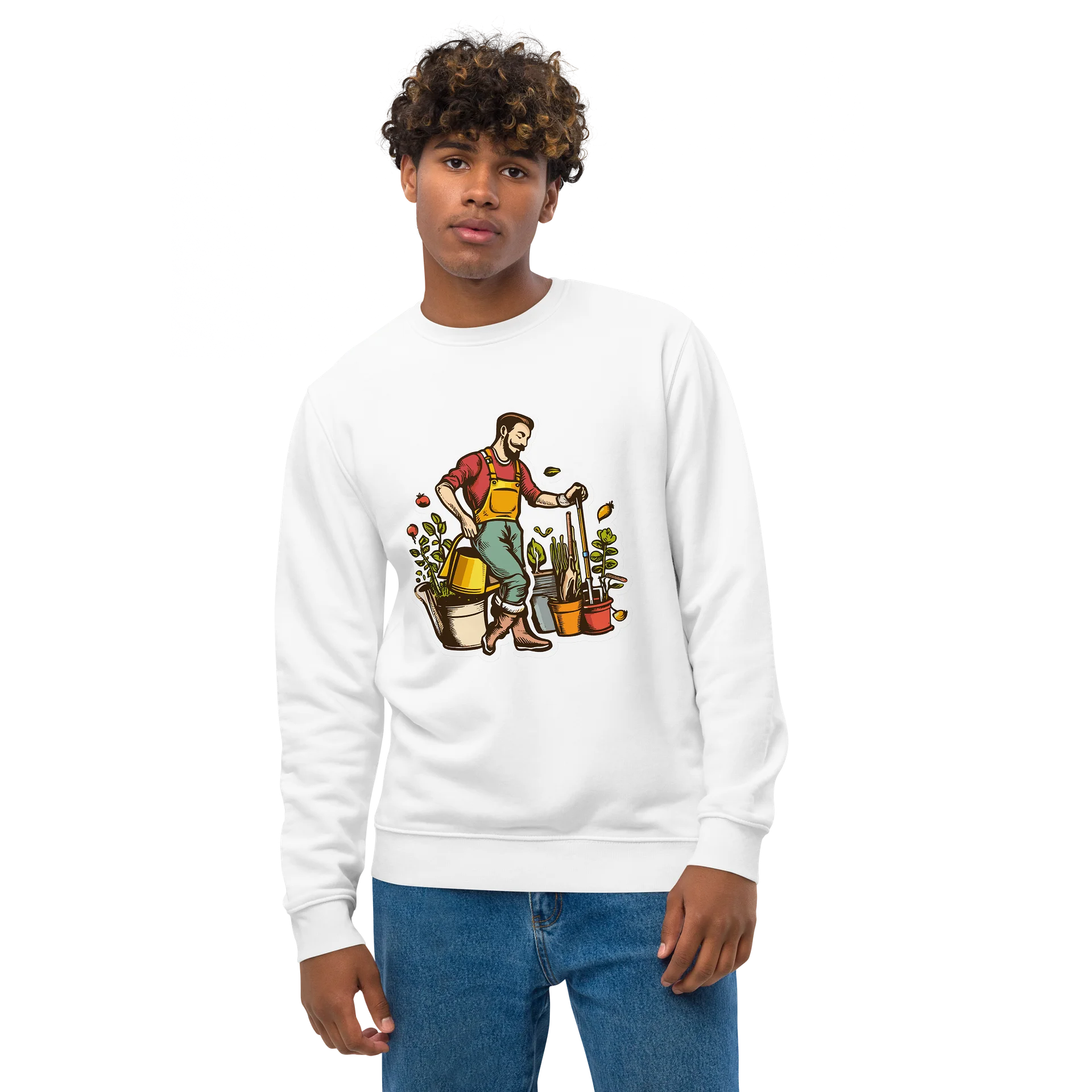 Garden Bliss Unisex Eco Sweatshirt product image (2)