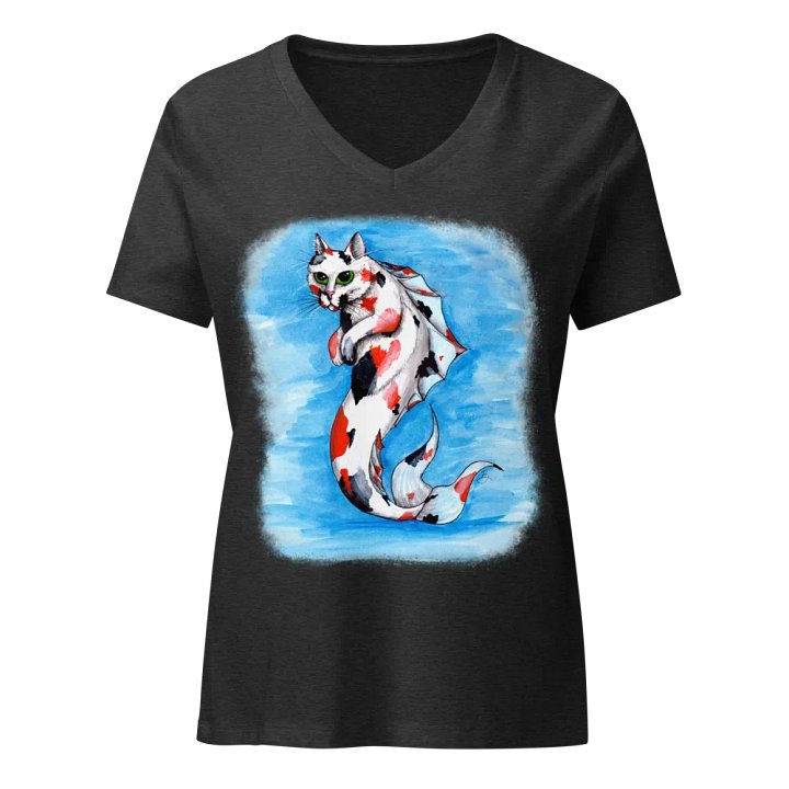 Mermeow Calico V Neck product image (3)