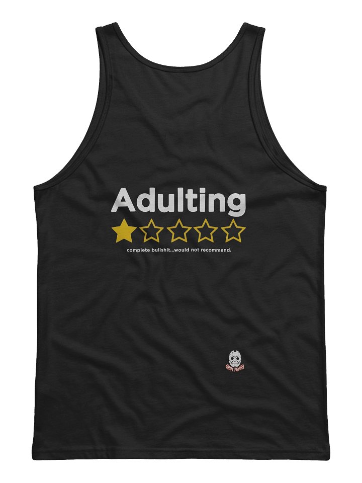ADULTING: 1-STAR REVIEW – GRIMFAM TANKTOP/SINGLET #1 product image (2)