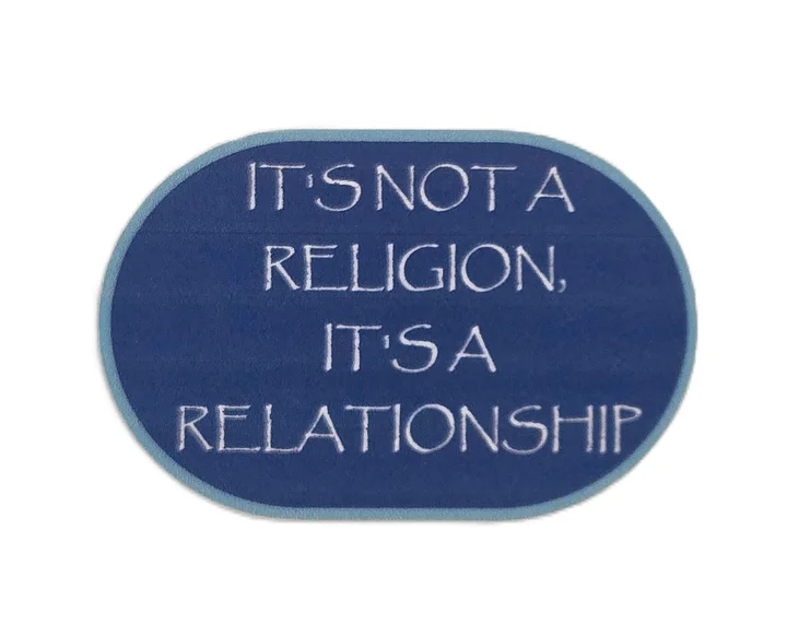 It's Not a Religion Premium Sticker product image (1)