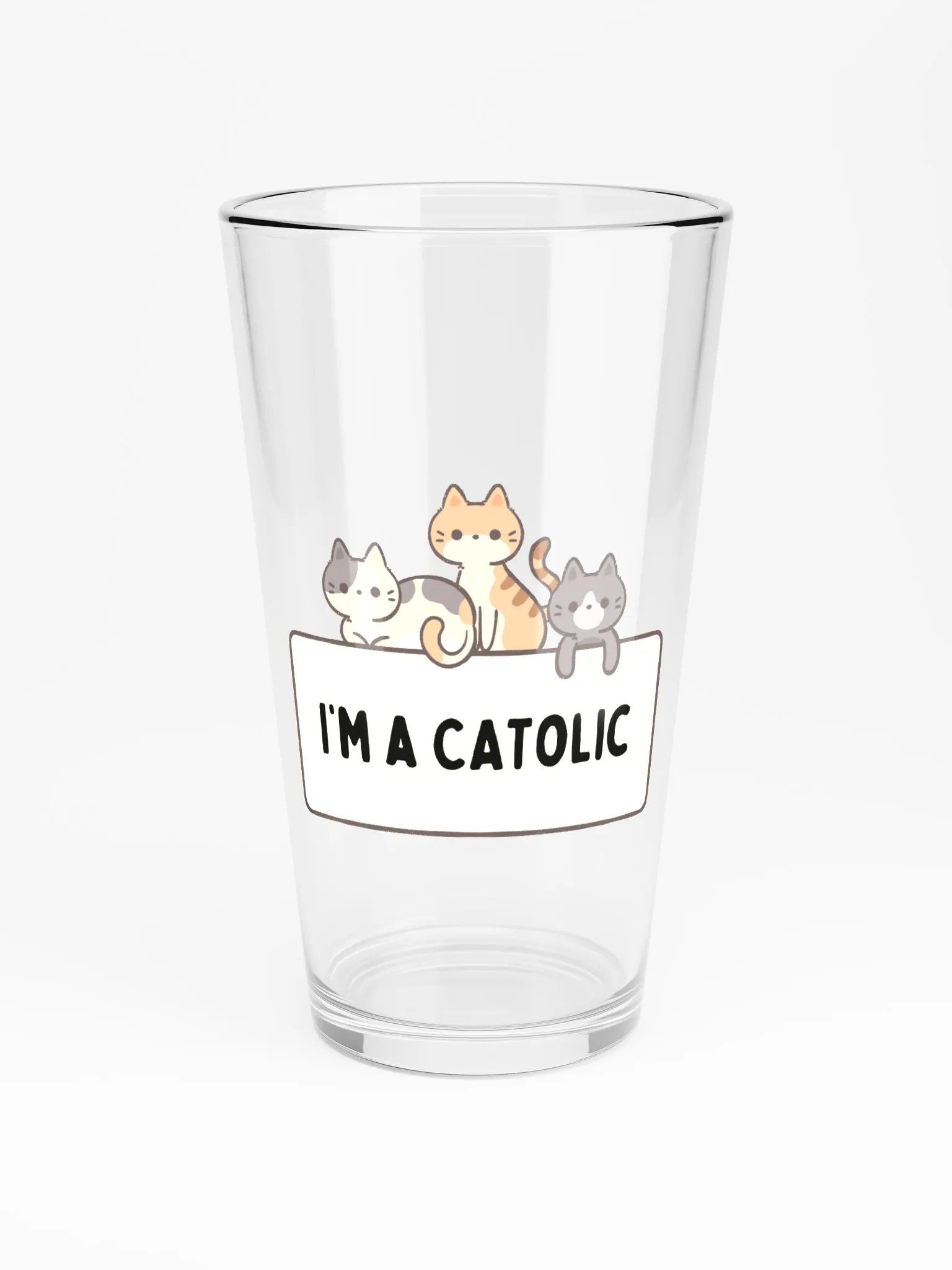 Catolic Pint Glass product image (3)