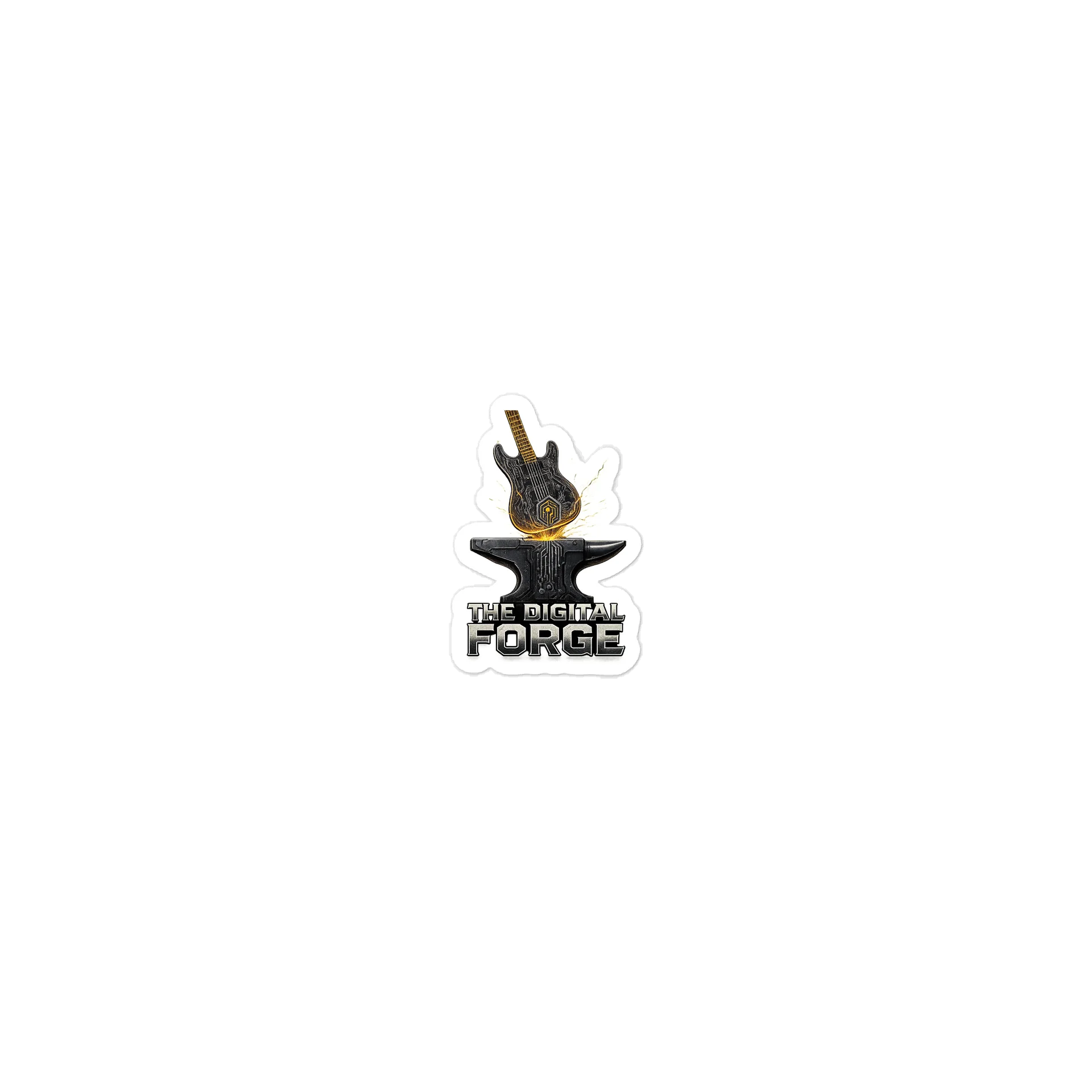 The Digital Forge Logo Die Cut Sticker product image (1)