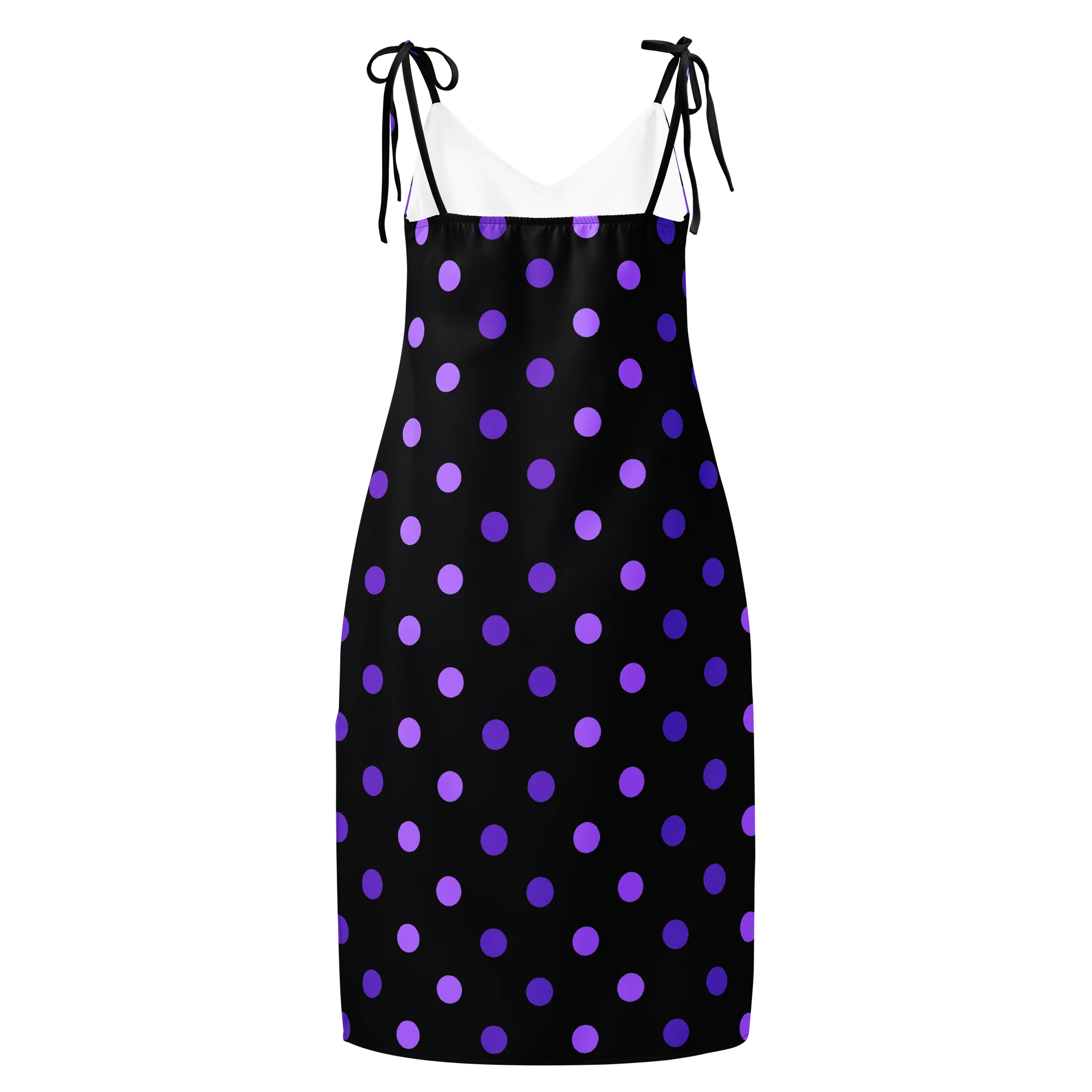 Lavender Dot All-Over Print Slip Dress product image (2)