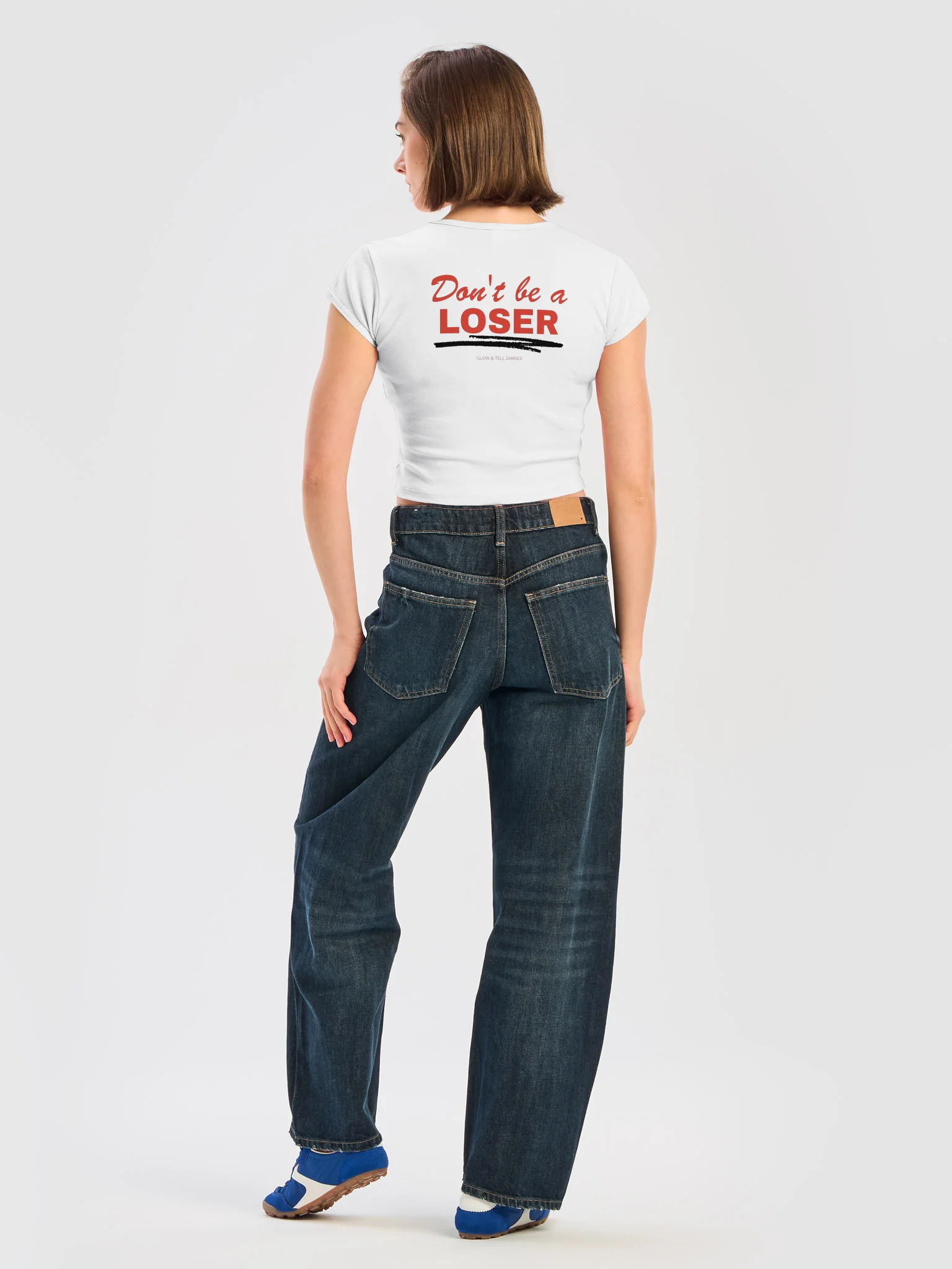 Don't be a LOSER womens baby tee product image (6)
