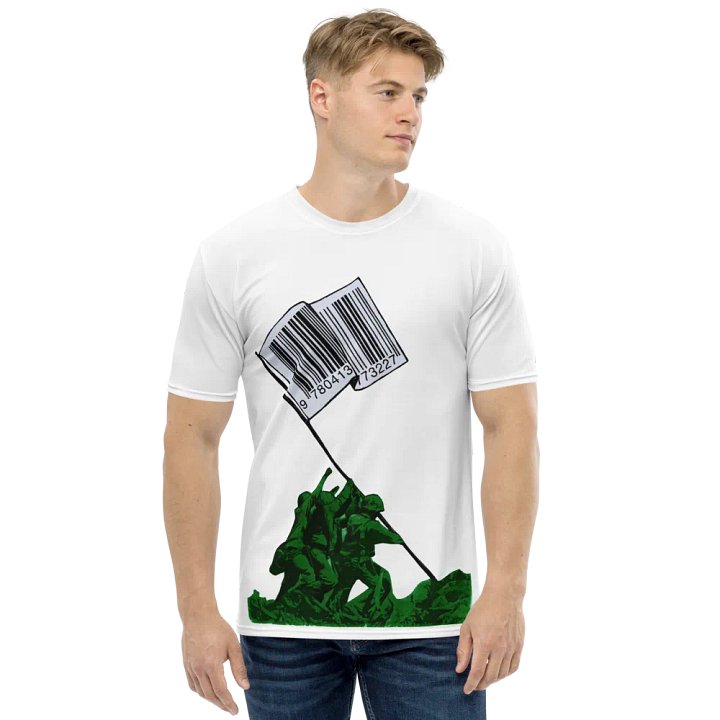 Raising The Flag Of Commerce - All-Over Print Crew Neck T-Shirt product image (2)
