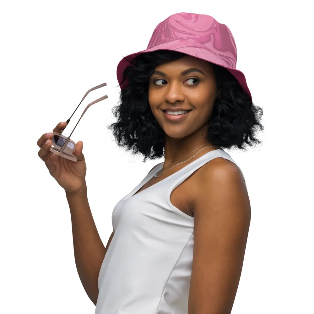 Cute Swirl Reversible Bucket Hat product image (3)