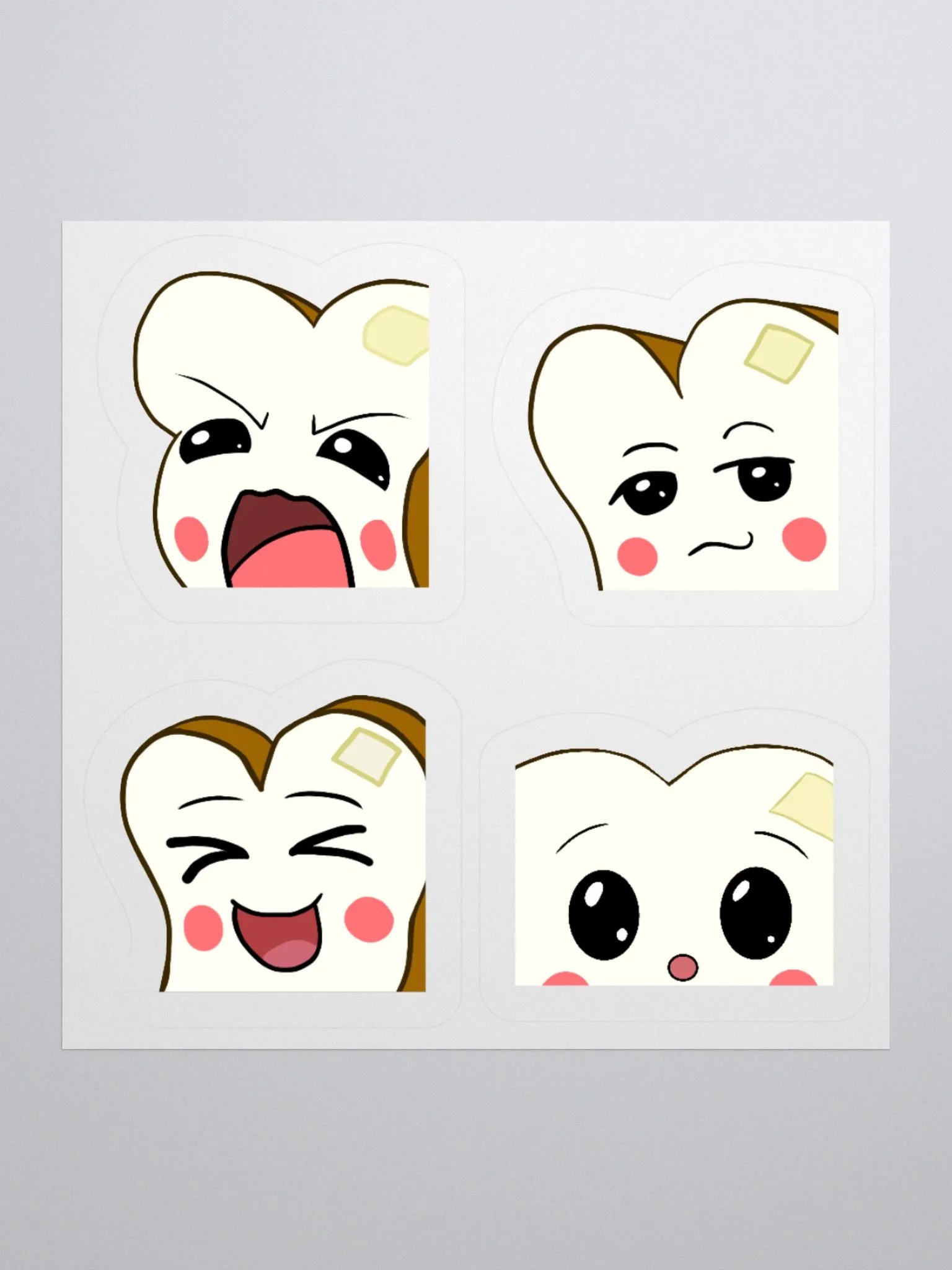 Benjamin Toast Sticker Pack product image (1)
