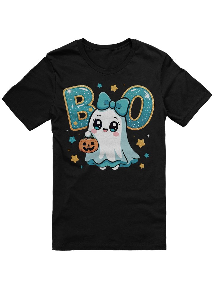 Turquoise Ghost Boo T-Shirt product image (1)