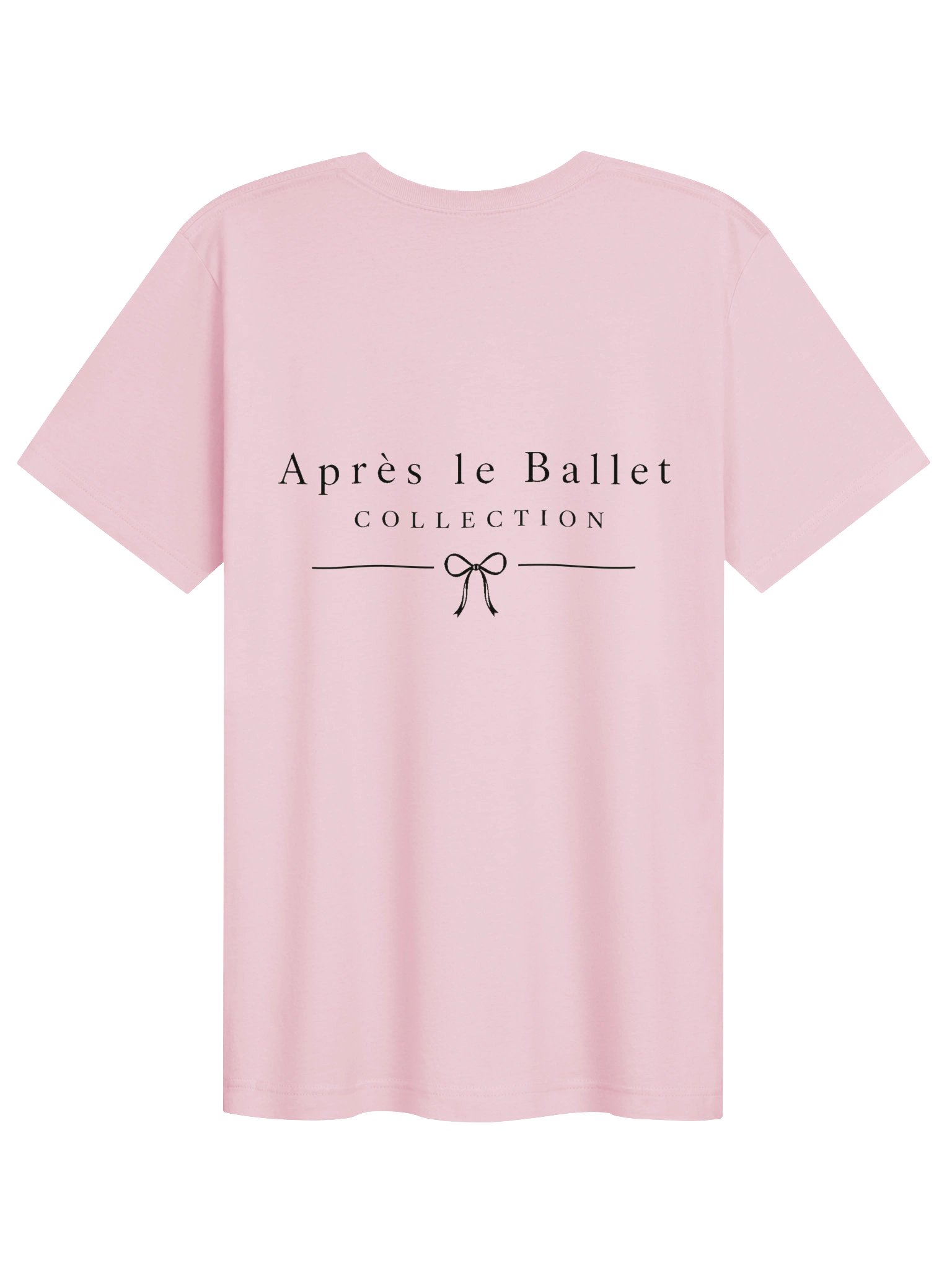 L’Atelier de Layla Bow T-Shirt, Black Lettering product image (31)