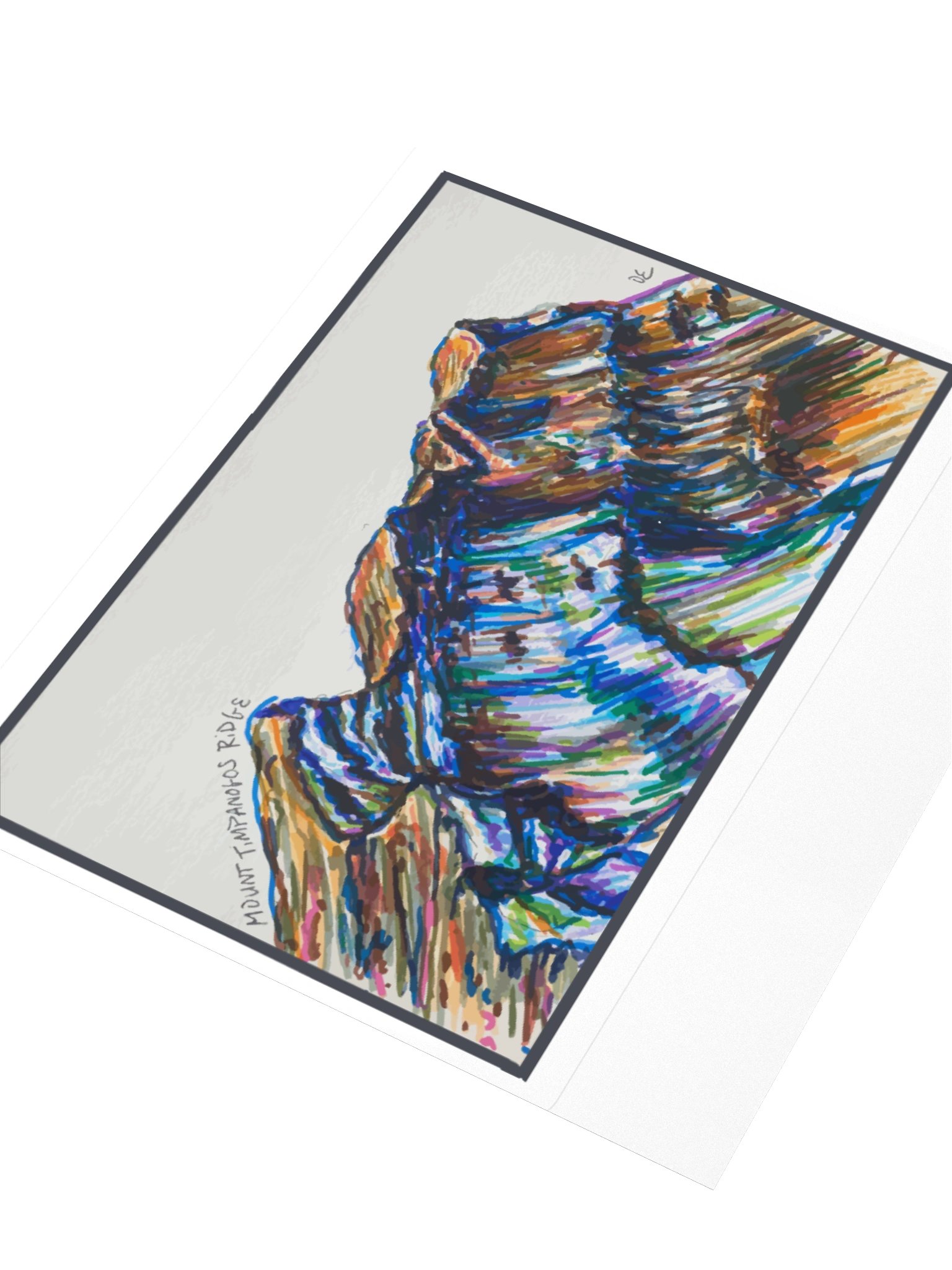 Timpanogos Ridge Sticker product image (3)