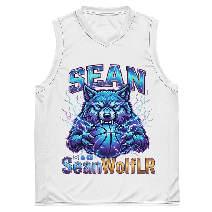 The SeanWolfLR "Lightning Pack" Basketball Jersey (Bold & Brand-Focused) product image (2)