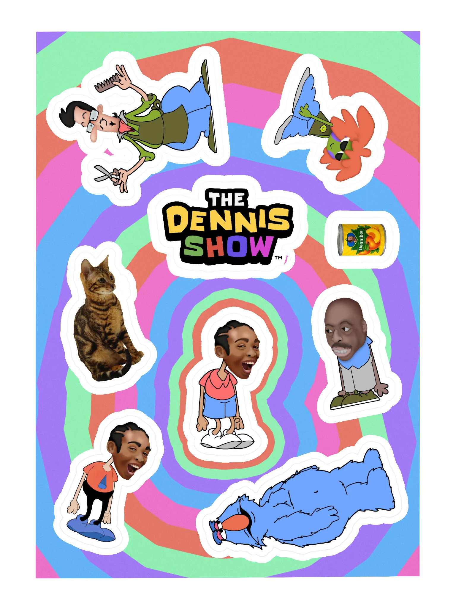 The Dennis Show Essentials Sticker Pack product image (3)