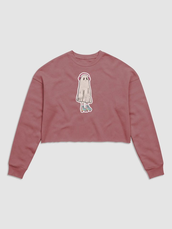 Ghouls Just Wanna Have Fun Crop Sweatshirt product image (2)