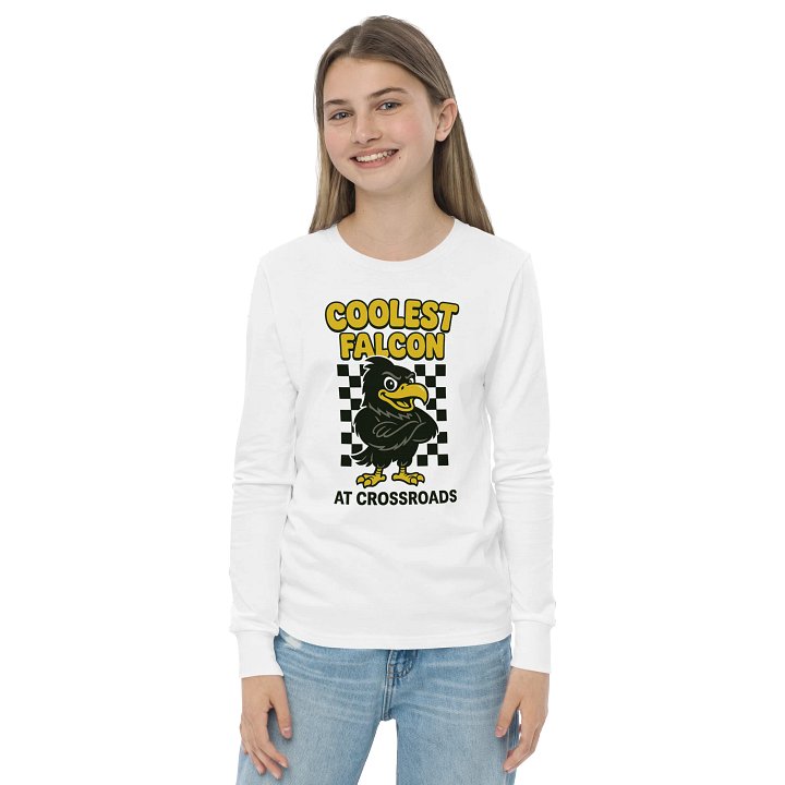Coolest Falcon Youth Long Sleeve T-Shirt product image (2)