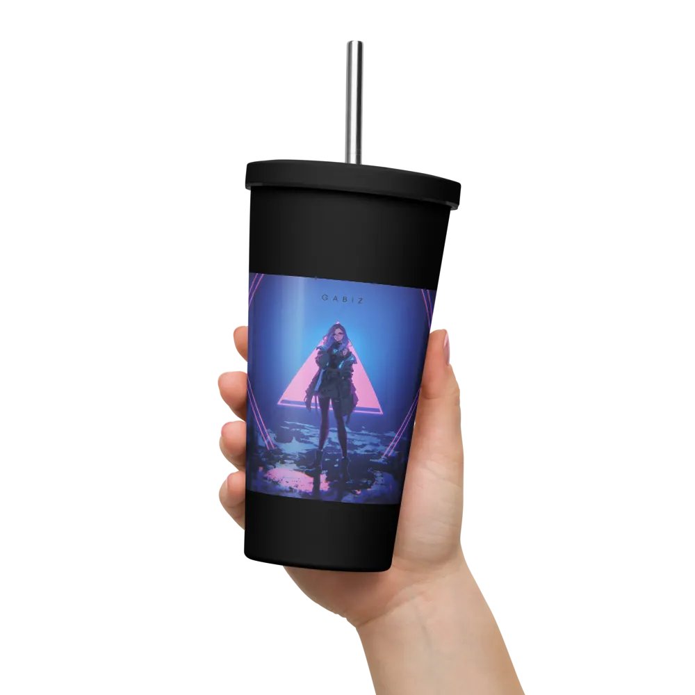 Cyberpunk V.1 Tumbler with a Straw product image (5)