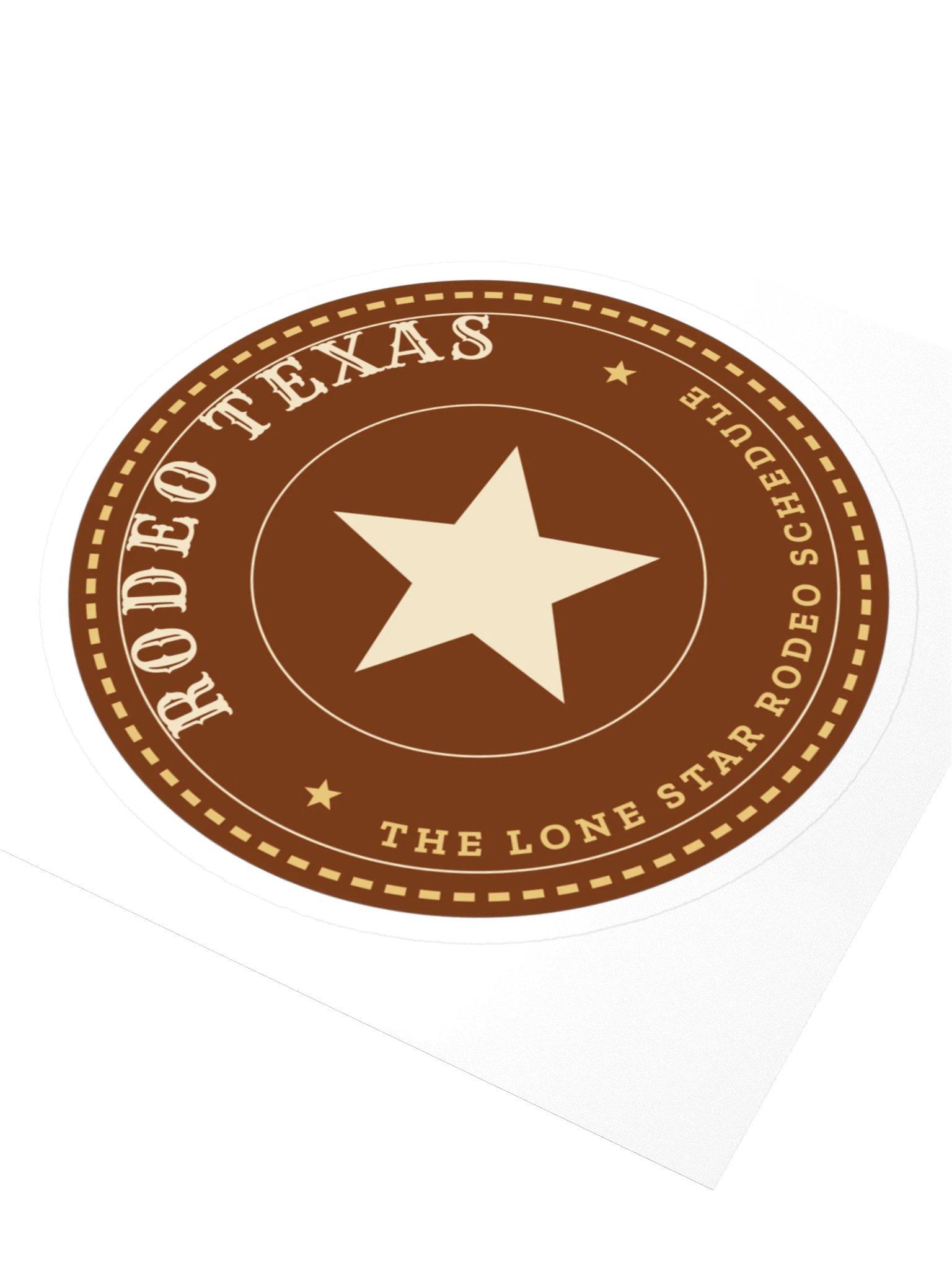 Rodeo Texas Badge Sticker product image (3)