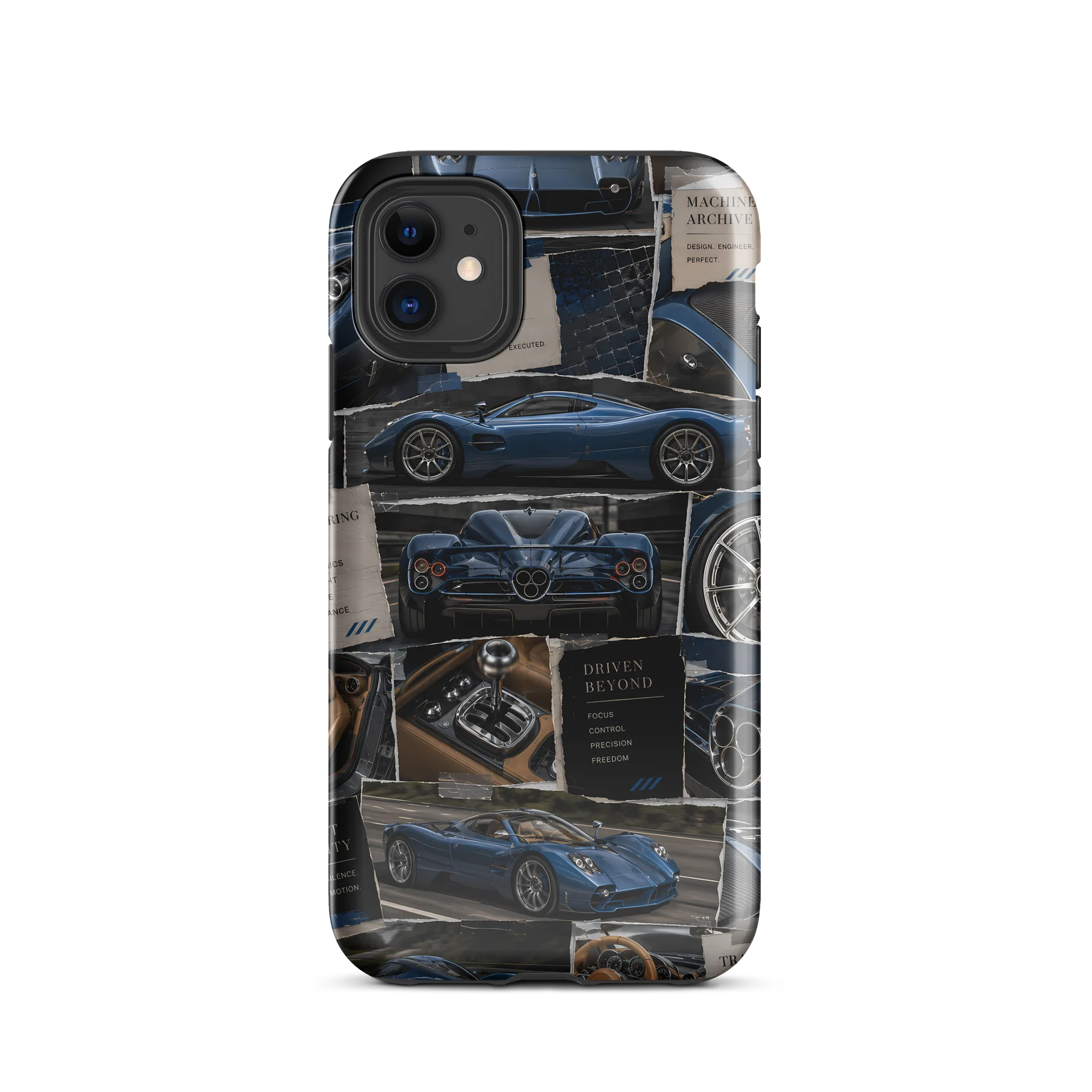 Velocity Atelier Royal Blue Collage Premium Tough Case product image (55)