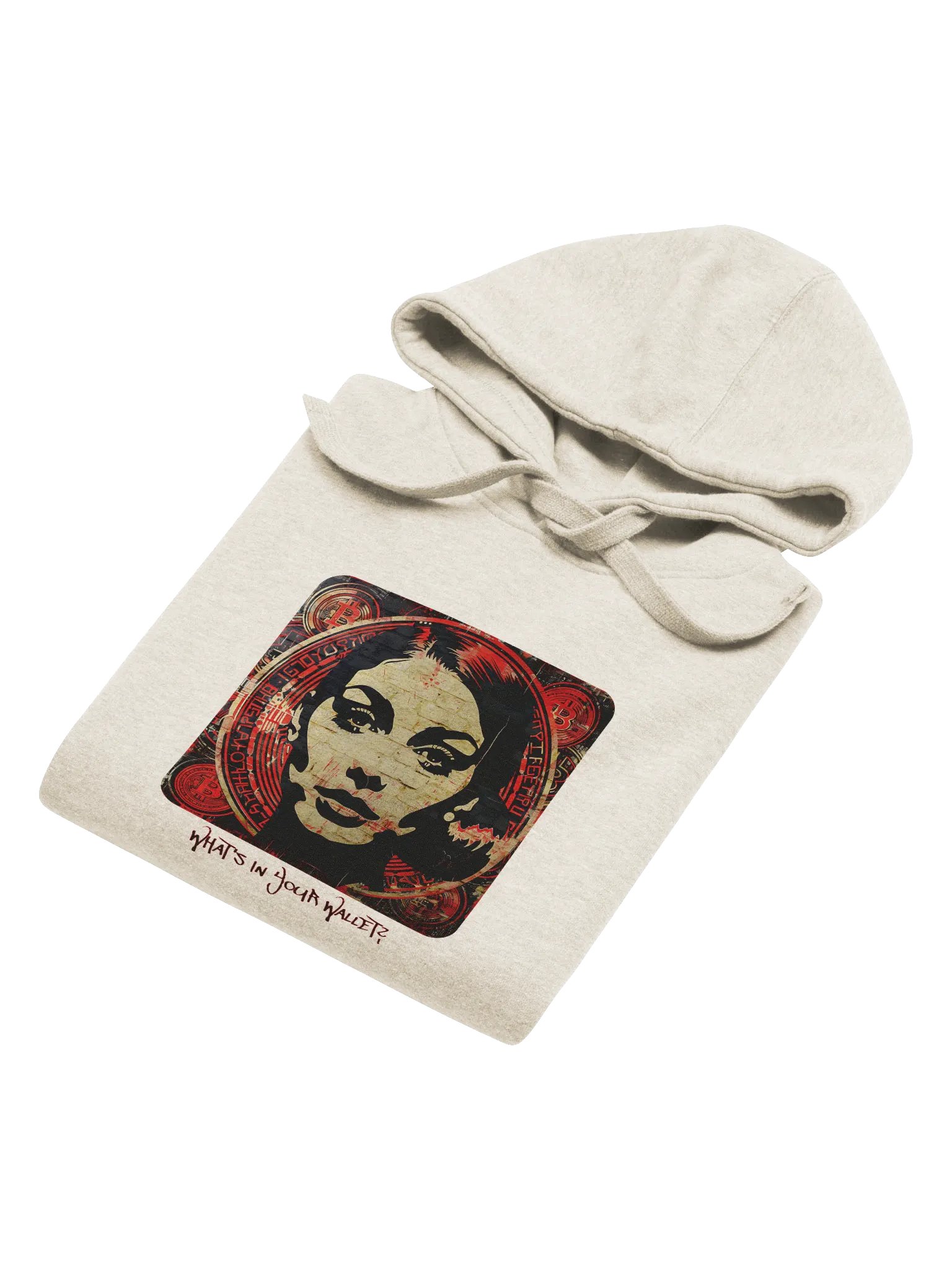 Bitcoin Street Art Unisex Premium Hoodie product image (4)