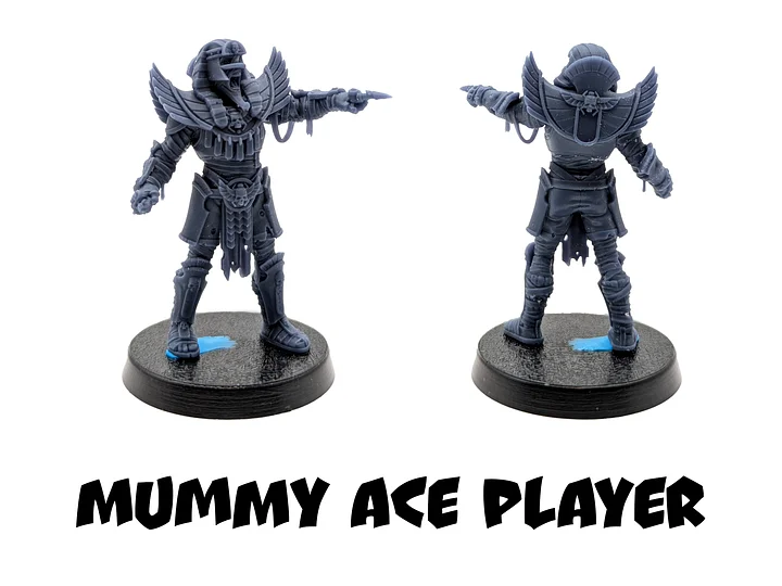 Mummy Ace Player - Brutefun Miniatures product image (1)