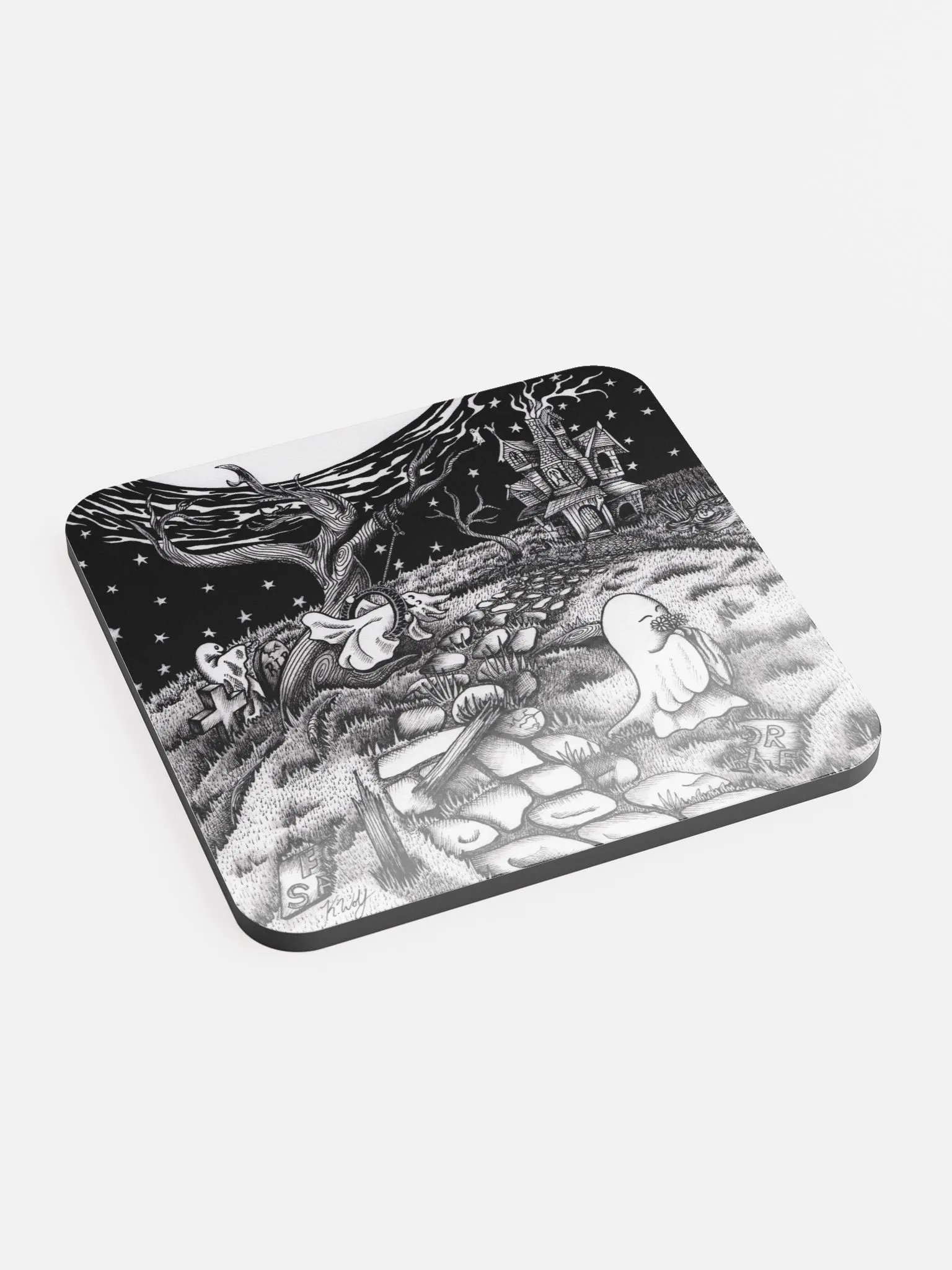 Haunted Estate Coaster product image (2)