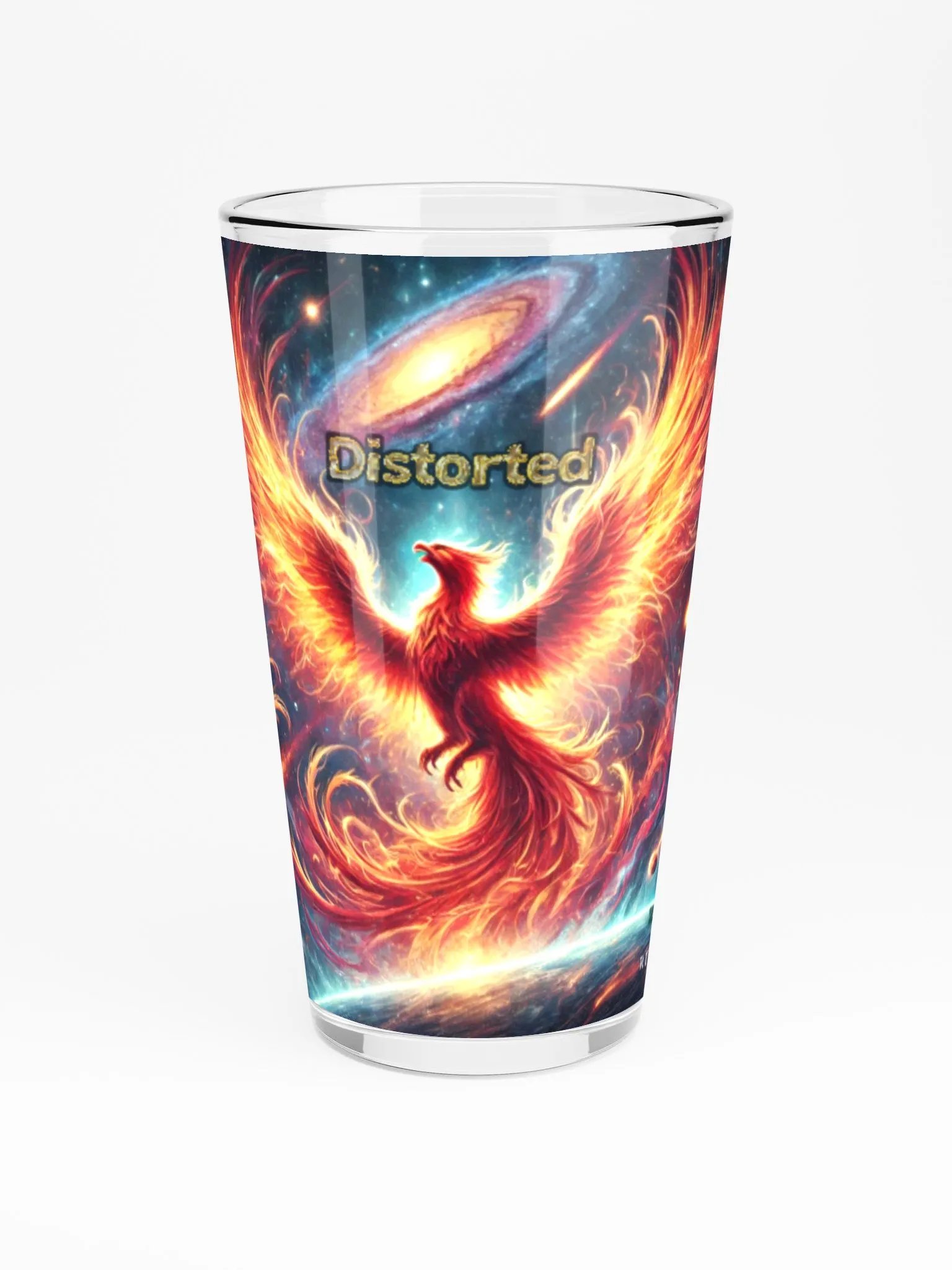 Distorted Album Cover Glass - Show your Support - Drinkware product image (3)