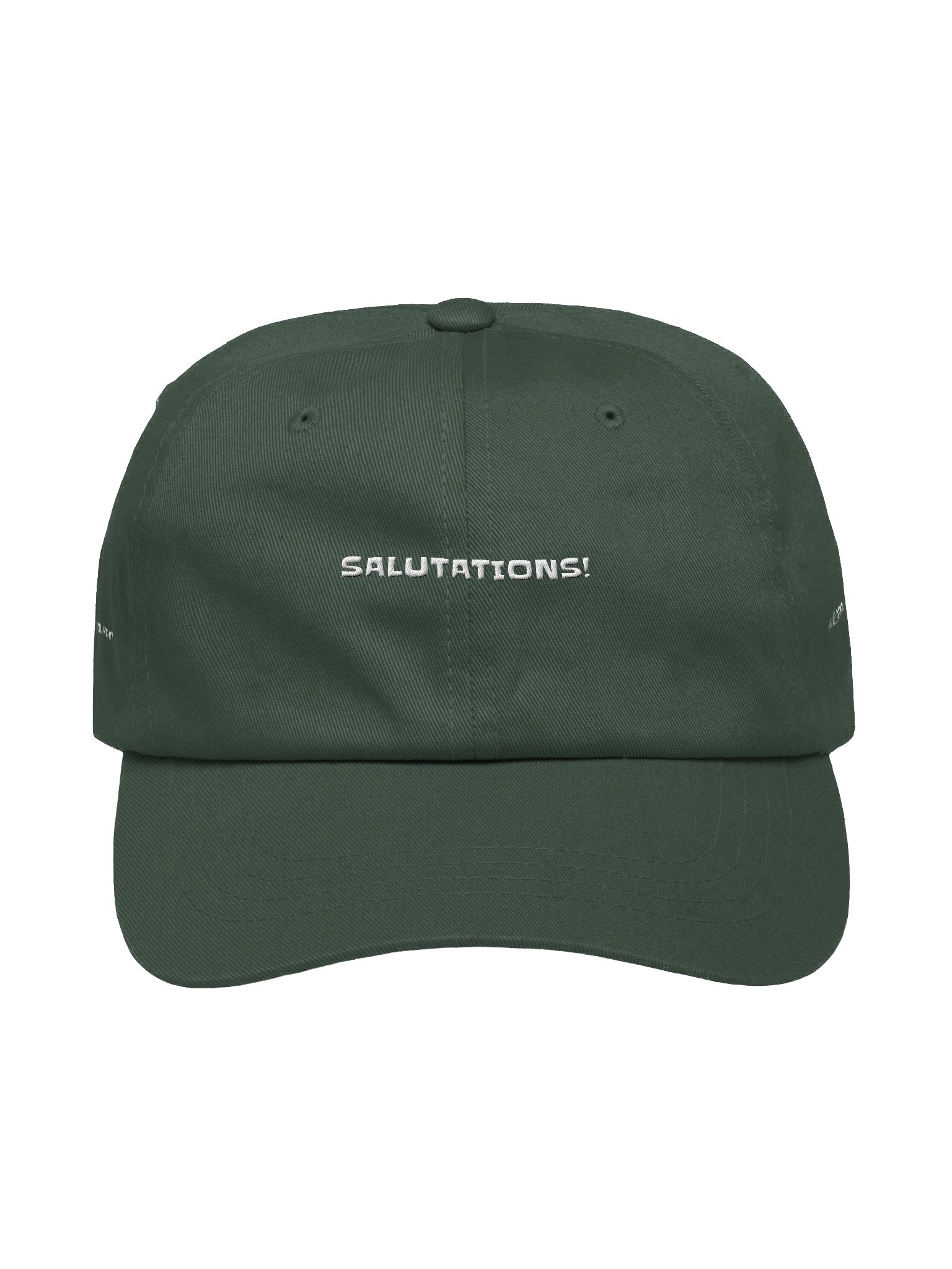 Salutations! Hat (Small Font) product image (1)
