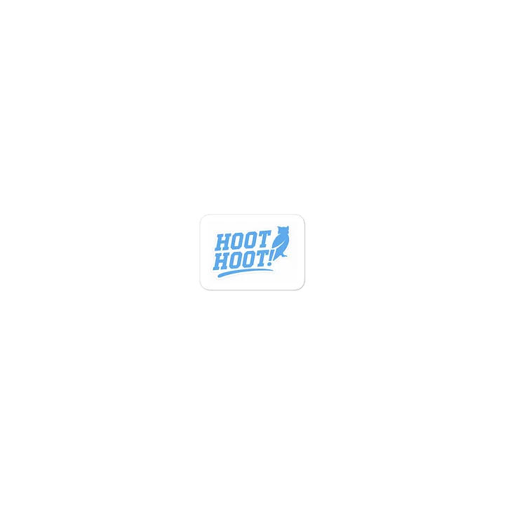 HOOT HOOT! Owl Graphic Die-Cut Sticker product image (1)