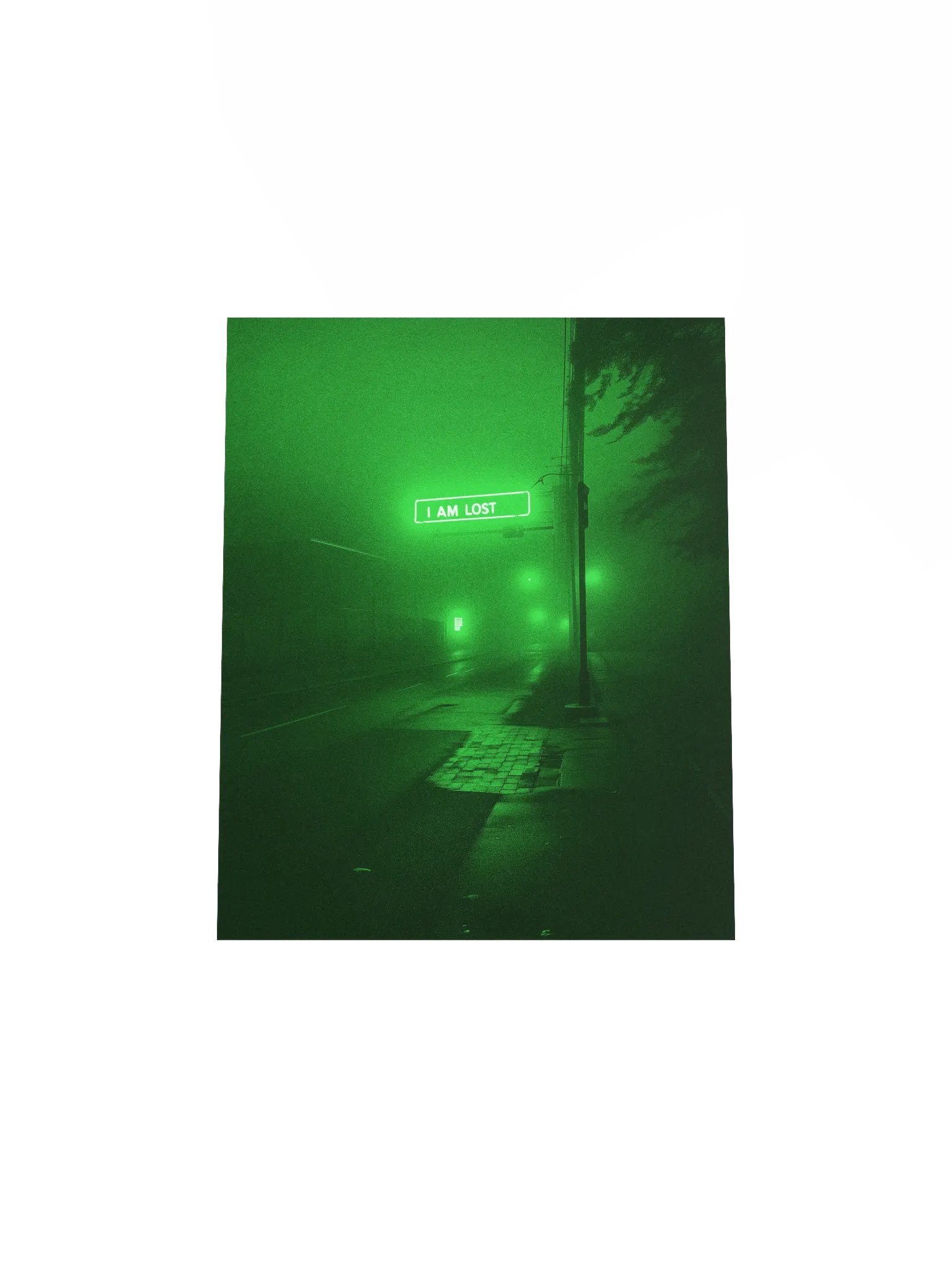 "I am lost" Matte Poster product image (4)