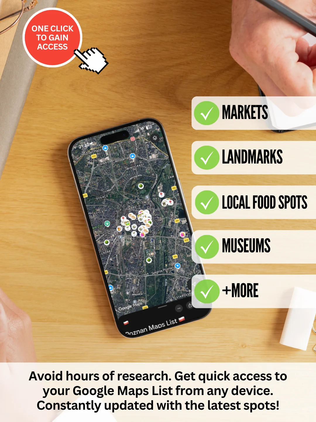 Poznan Cheat Sheet + FREE Google Maps List (60+ LOCATIONS) product image (4)