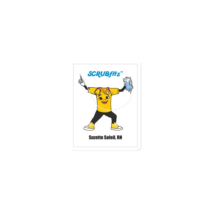 SCRUBfit™ Suzette Soleil, RN Magnet product image (1)
