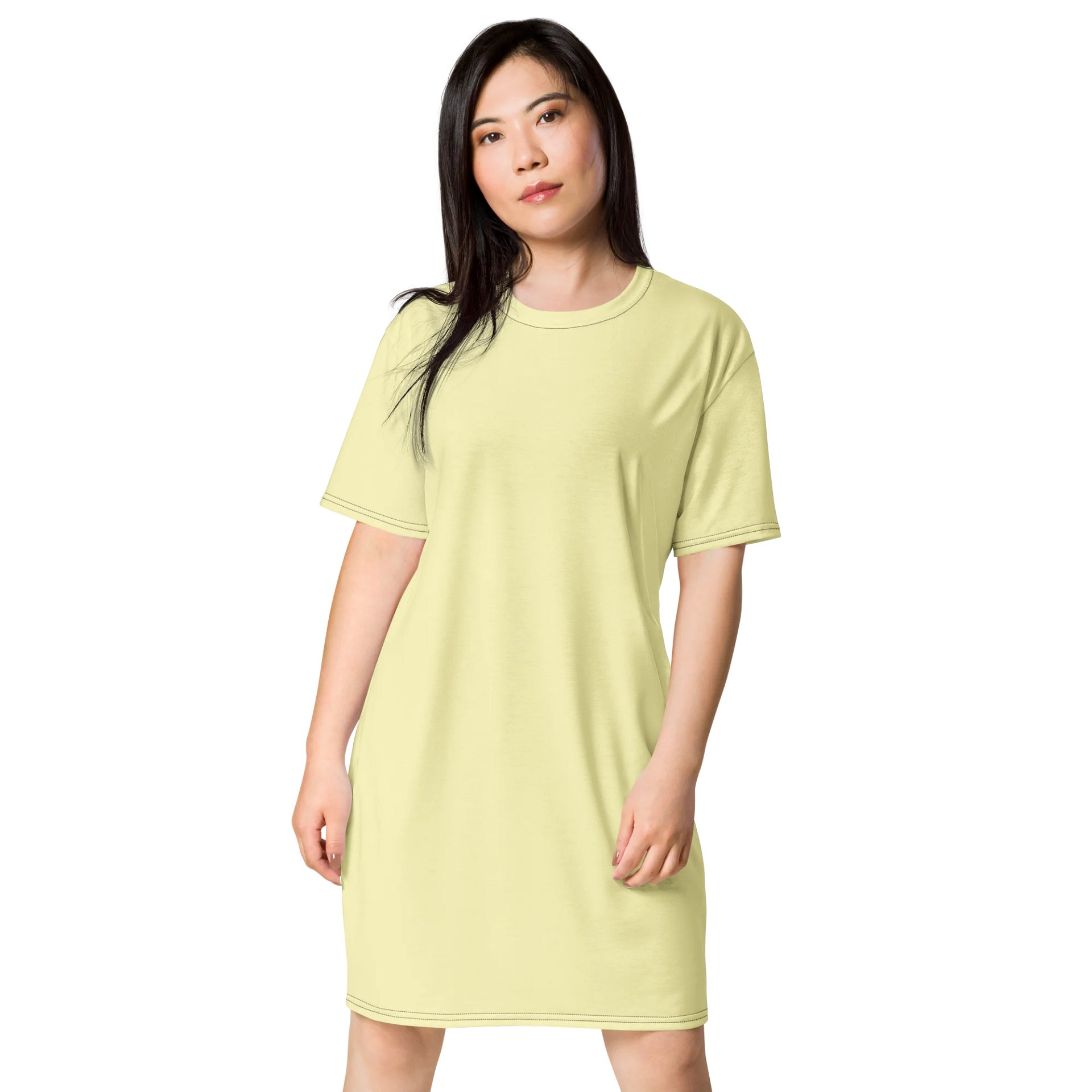 T-Shirt Dress - Oversized, Stretchy, Cumulus, Sizes 2XS-6XL product image (1)