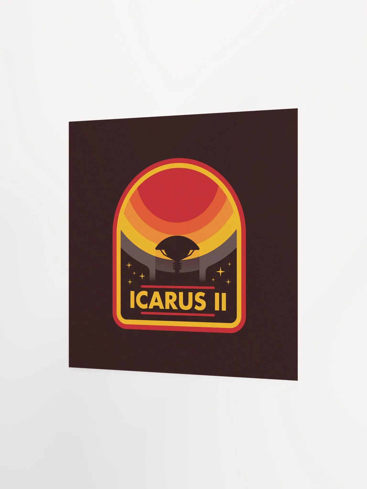 'Icarus II' Mission Patch Art Print product image (3)