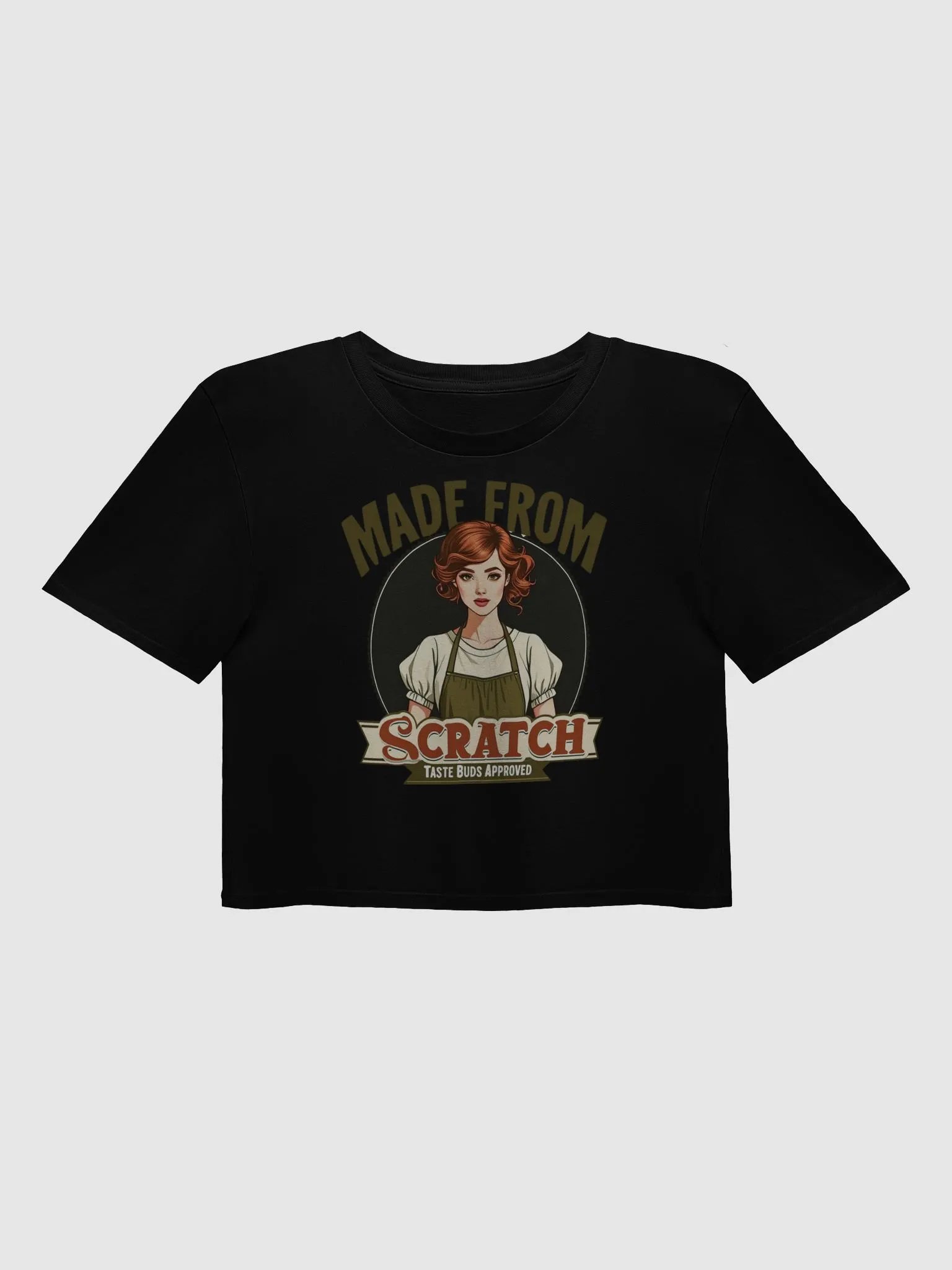 Scratch-Made Retro Chef Women's Crop Top product image (1)