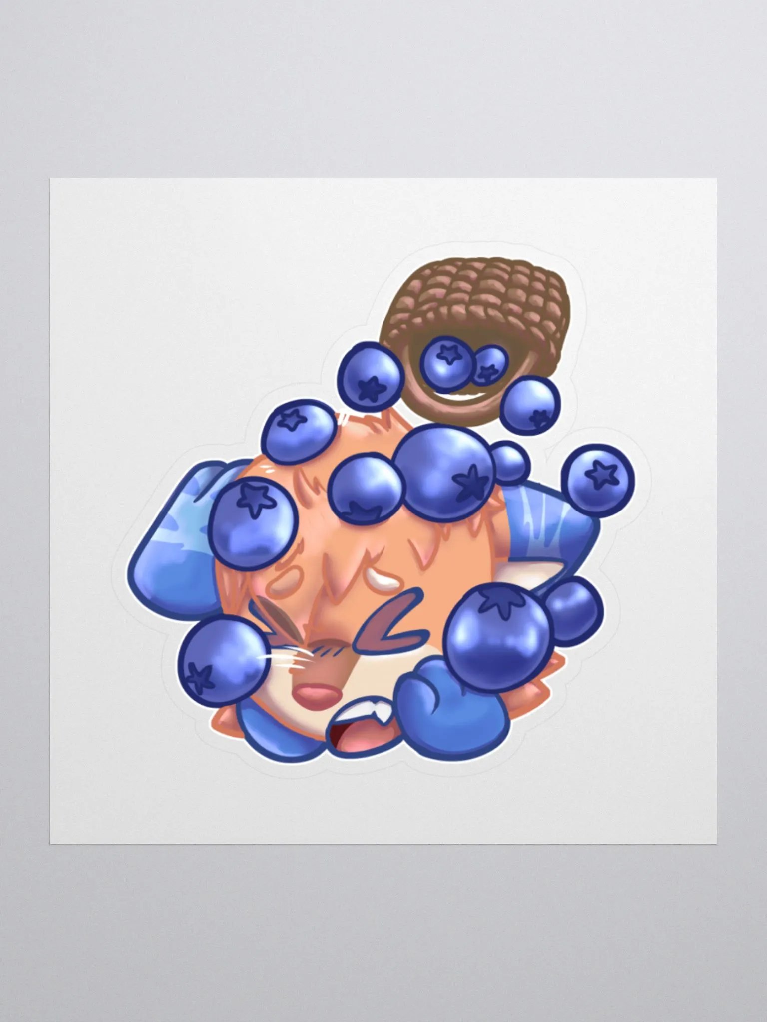 Blueberry Dump Stickers product image (1)