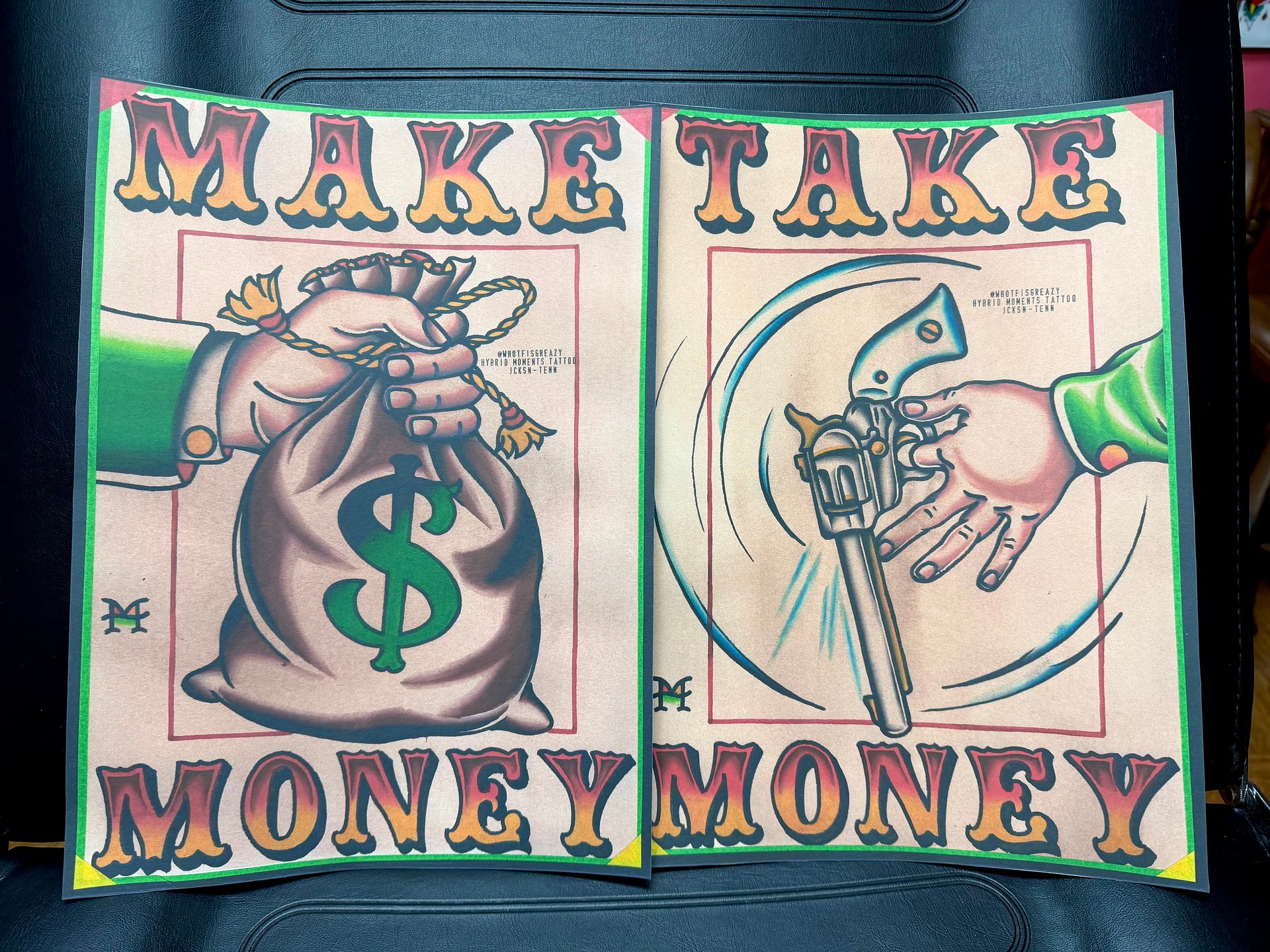 Make/Take Money Set - 10”x14” Prints product image (1)