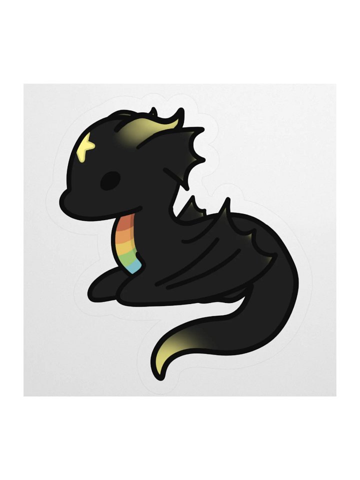 Nocturne the Wyvern (Kiss Cut Stickers) product image (3)