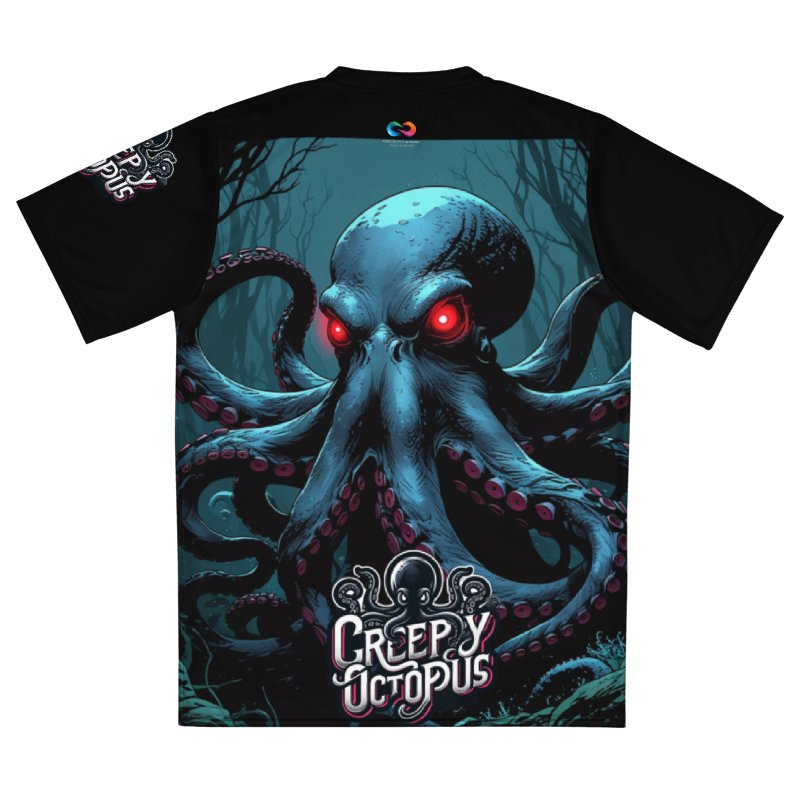 LIMITED EDITION - CNX Core All-over print Unisex Tee — Creepy Octopus 001 product image (2)