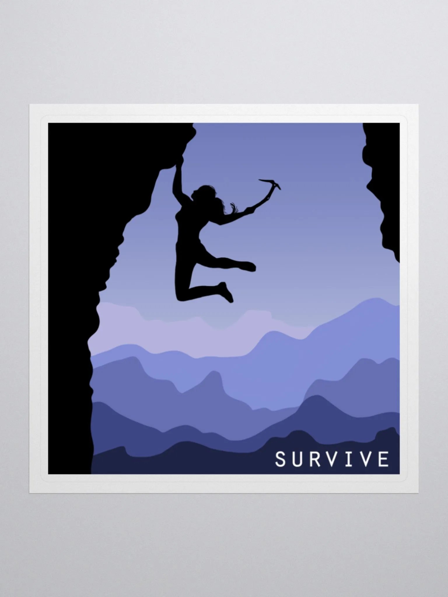 Survivor Climbing Sticker product image (1)