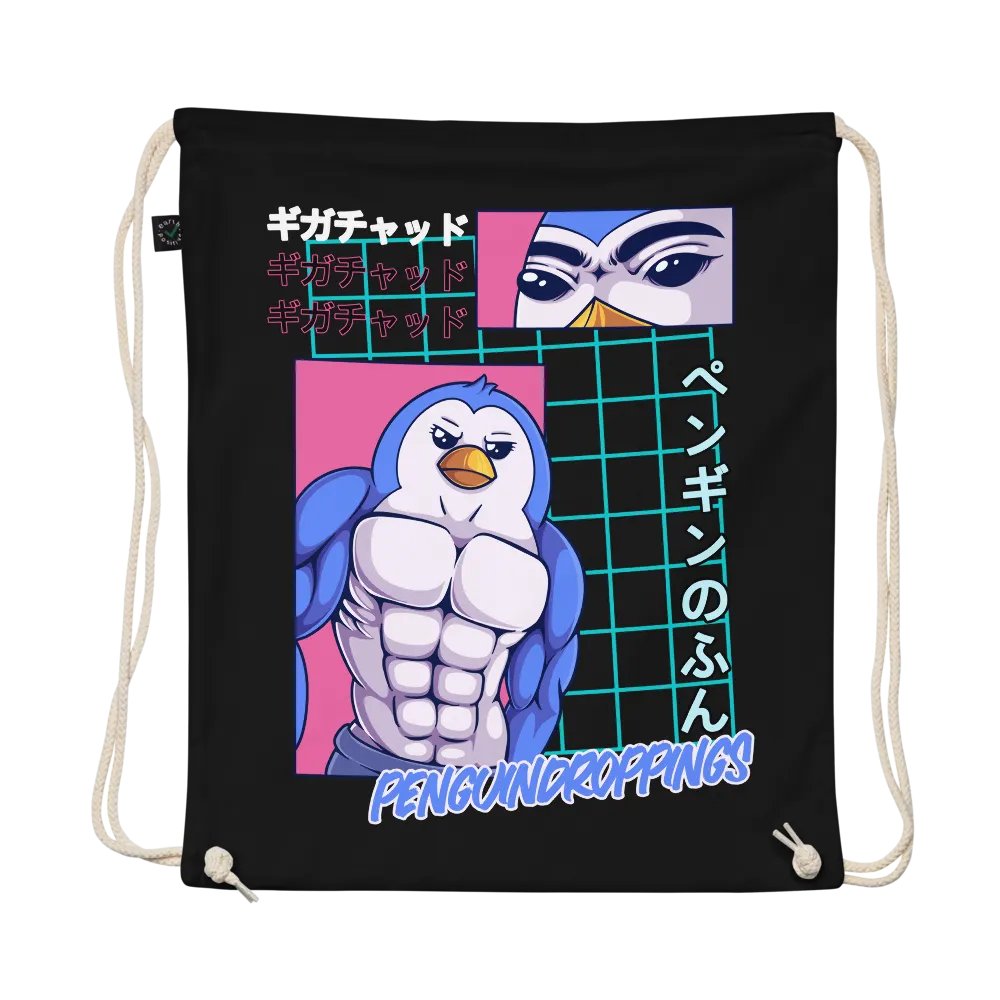 Giga Chad Draw String Bag product image (1)