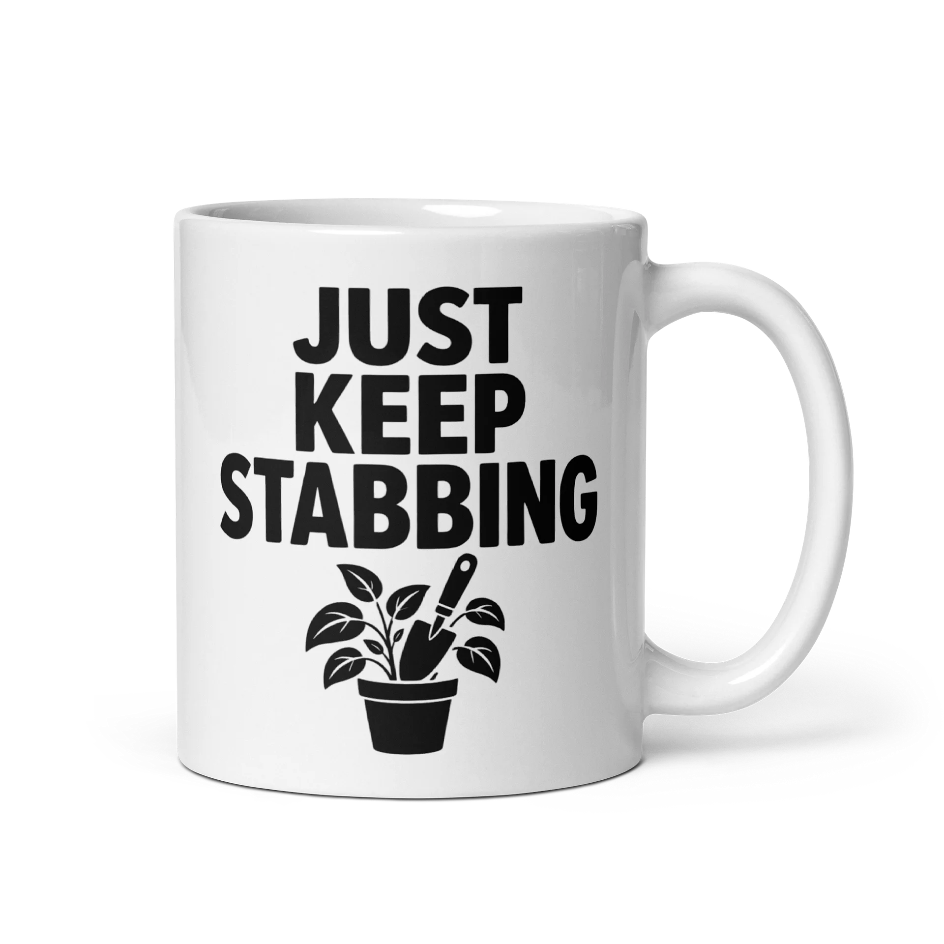 Just Keep Stabbing Mug product image (1)