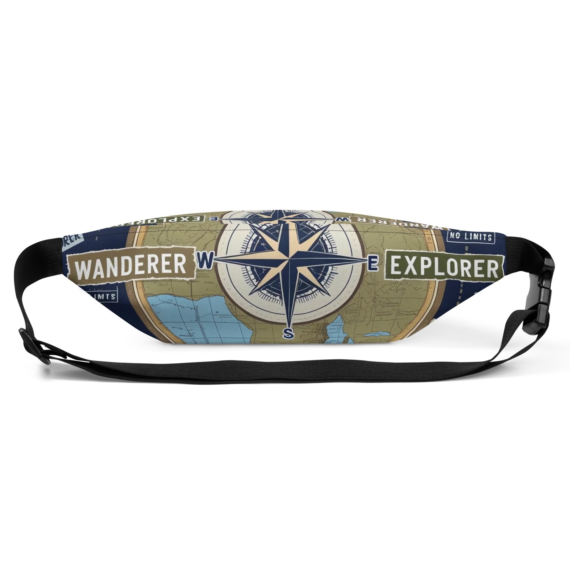 Wanderlust Explorer All-Over Fanny Pack product image (3)