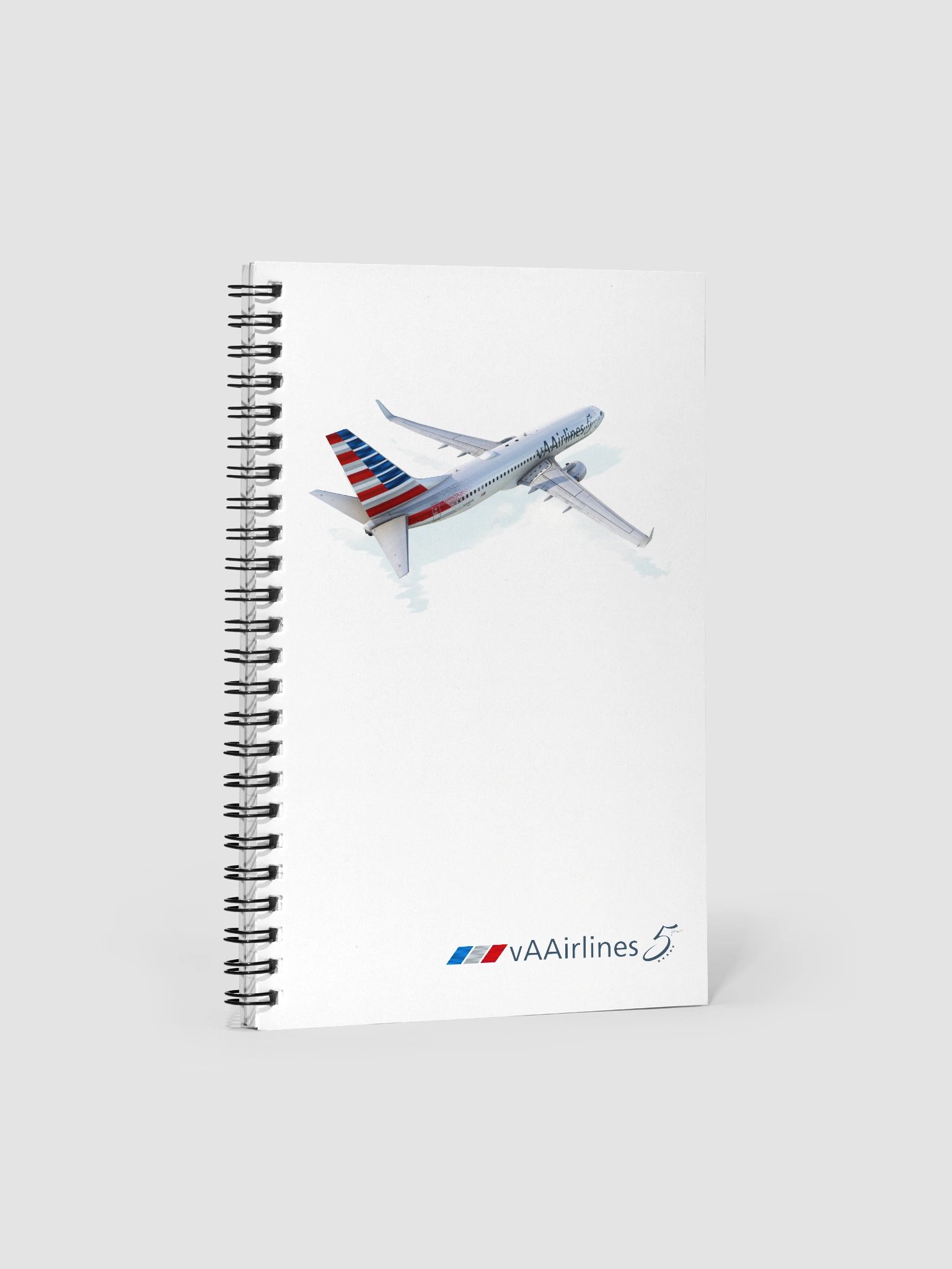 B737 5 Year Watercolor Notebook product image (1)