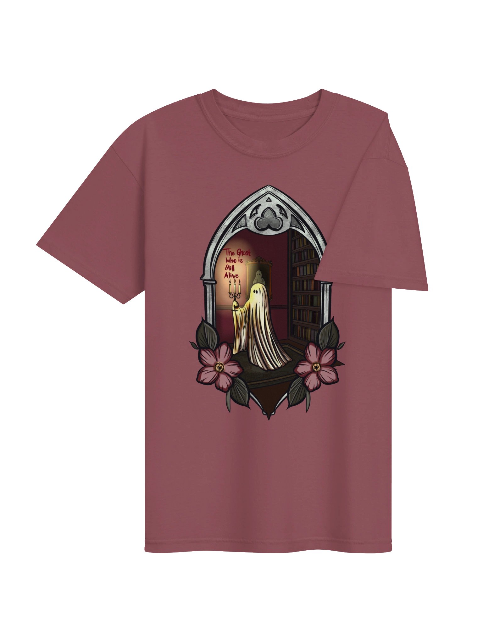 "Ghost Who Is Still Alive" Spooky Comfort Colors T-Shirt product image (4)