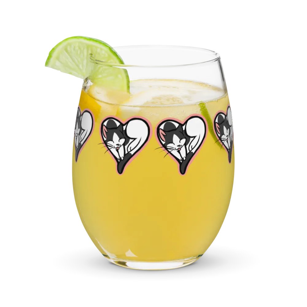 gupasmHeart Stemless Wine Glass product image (10)