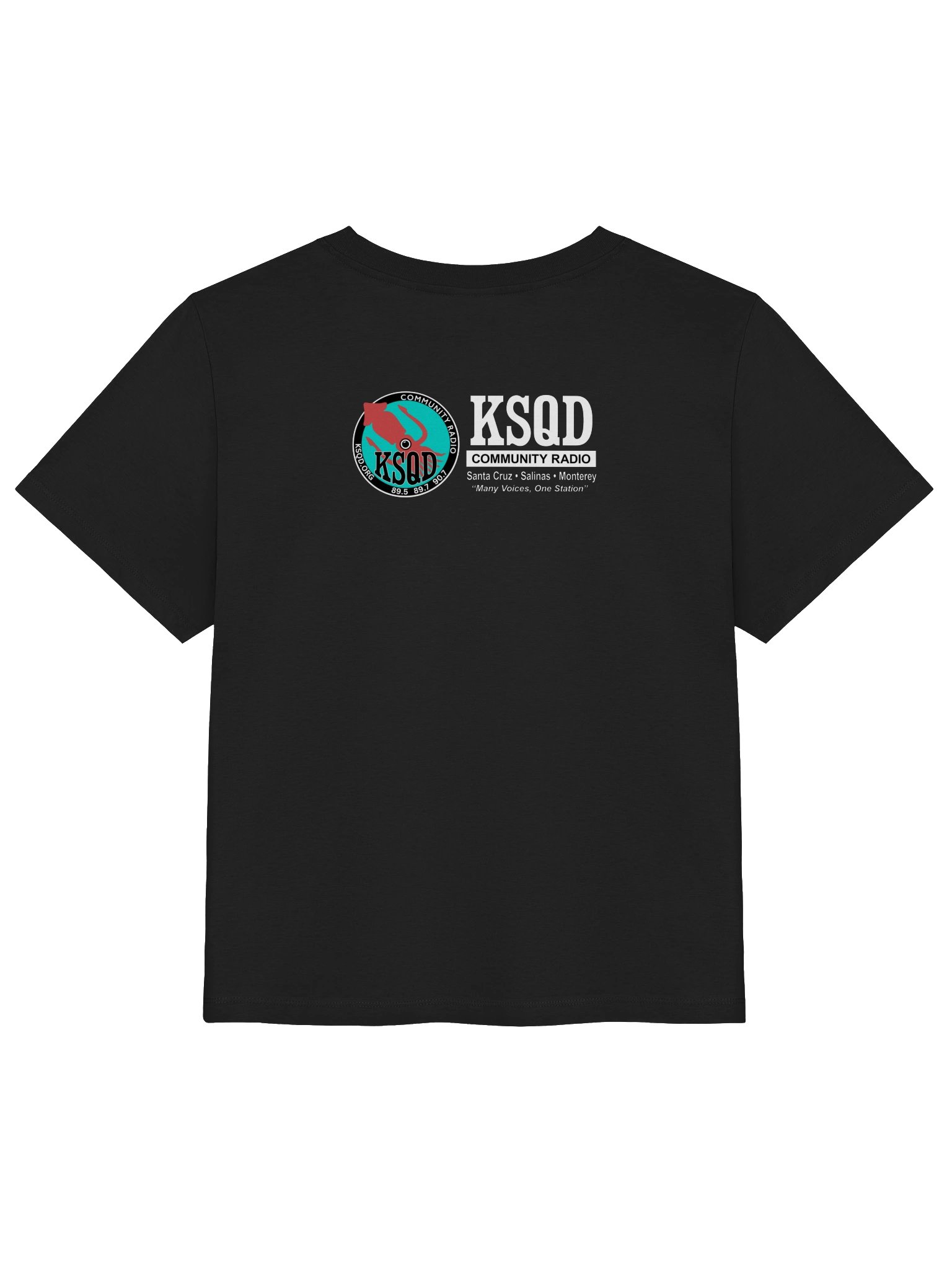KSQD 2026 Winning Design – Squid & Ocean Organic Ribbed Neck Dark Edition T-Shirt product image (6)