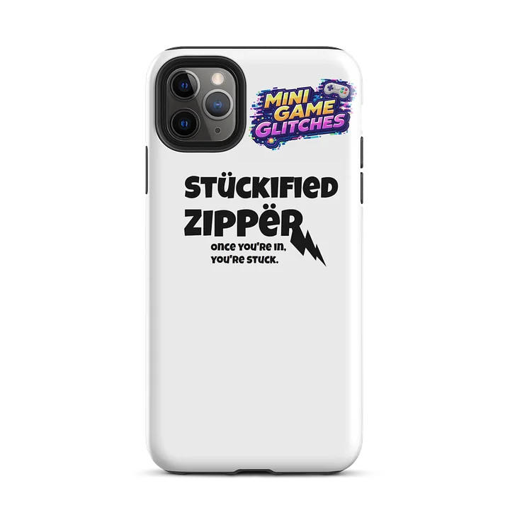 MINI GAME GLITCHES x STÜCKIFIED ZIPPËR Tough Case for iPhone® product image (30)