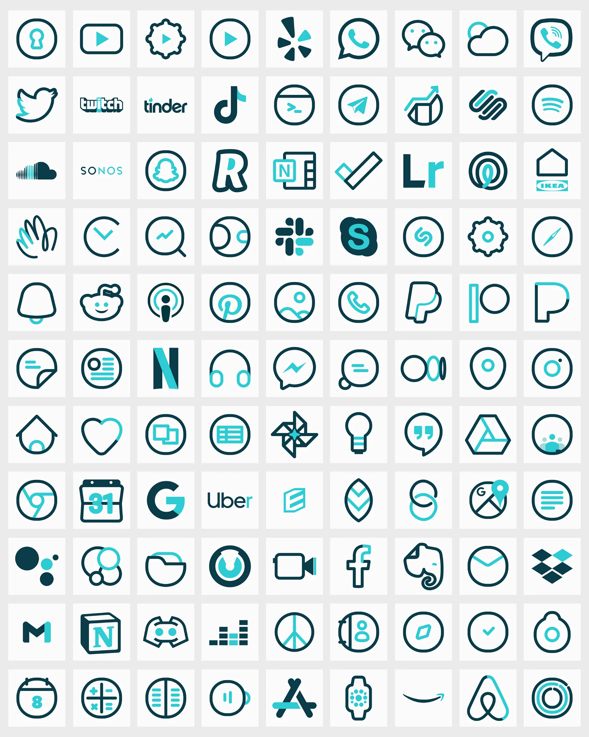 Round One Icon Pack product image (4)